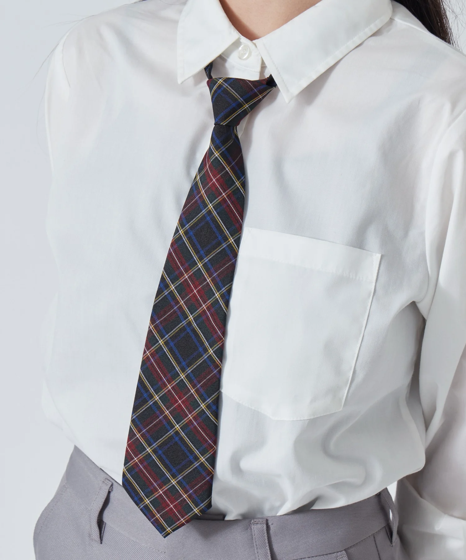 チェックスクールネクタイ - Image 9