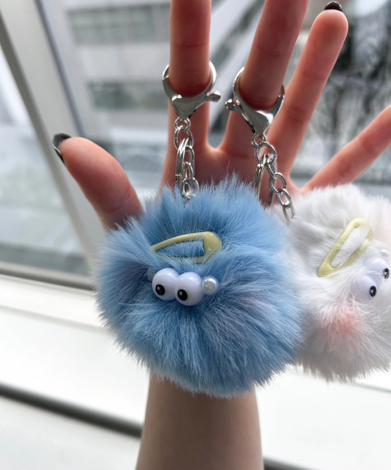フワフワモンスターぬいキーホルダー - Image 2