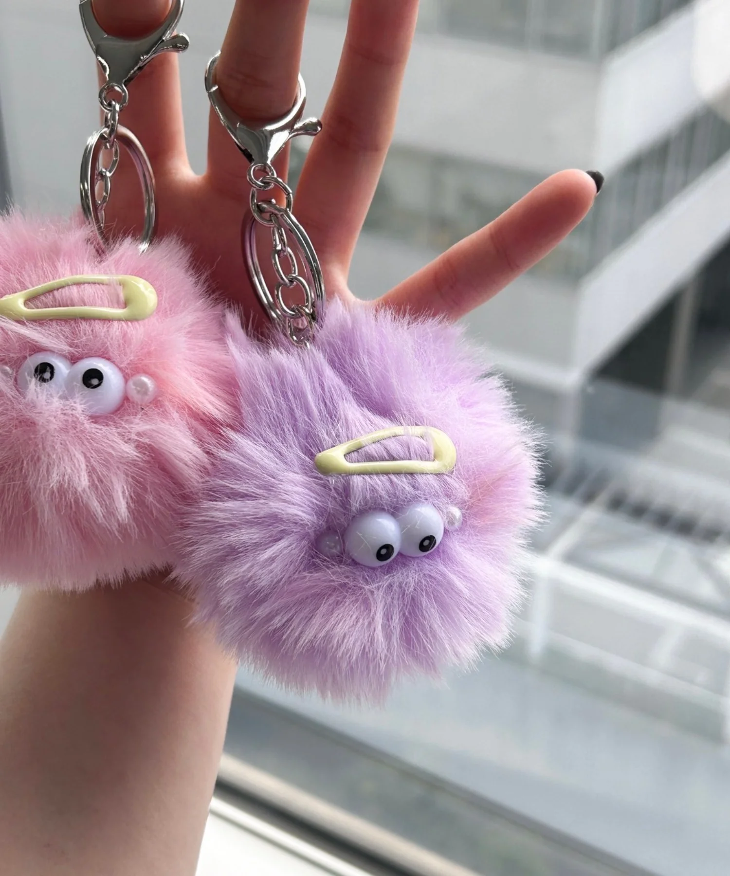 フワフワモンスターぬいキーホルダー - Image 3