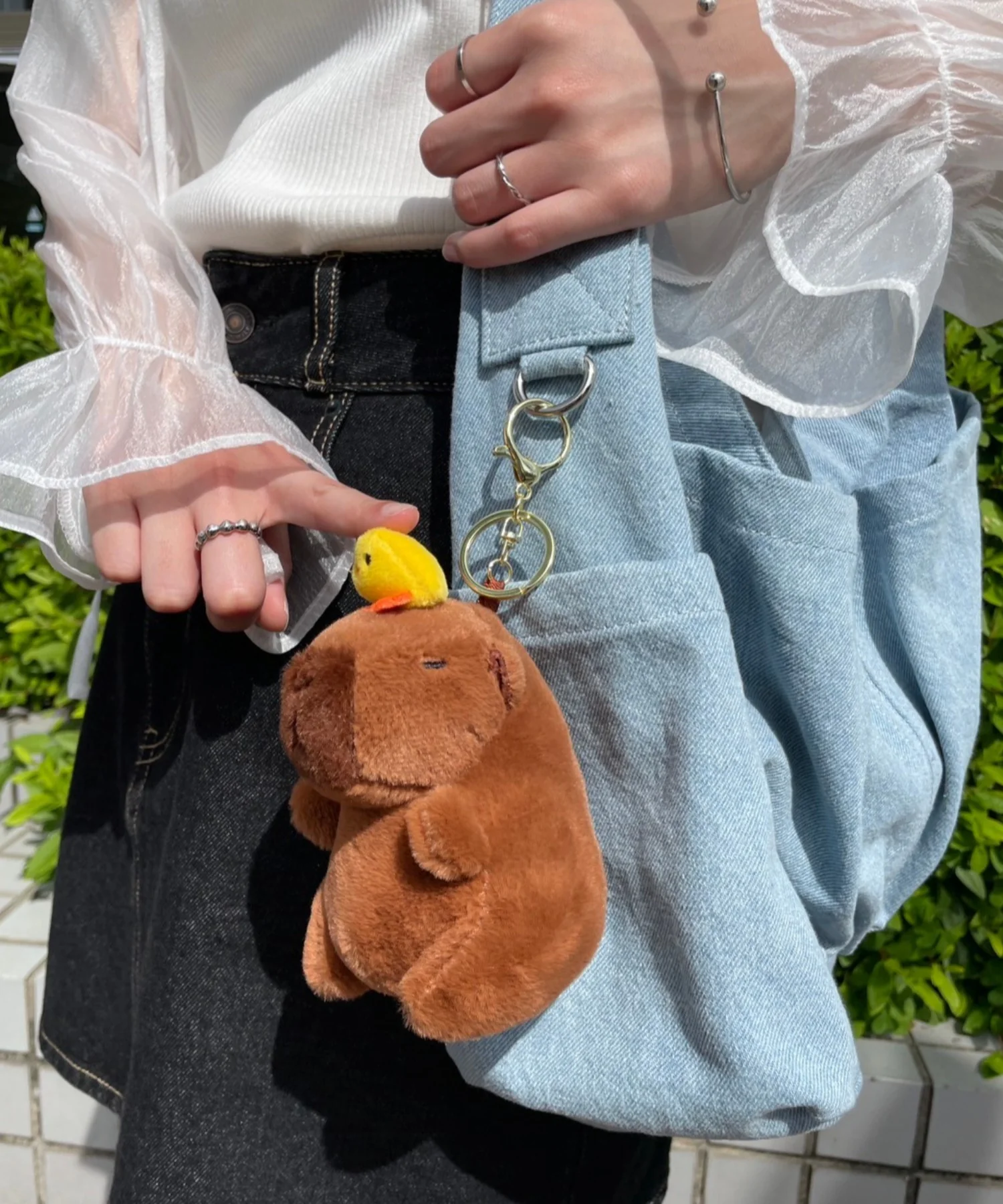 カピバラぬいぐるみキーホルダー - Image 5