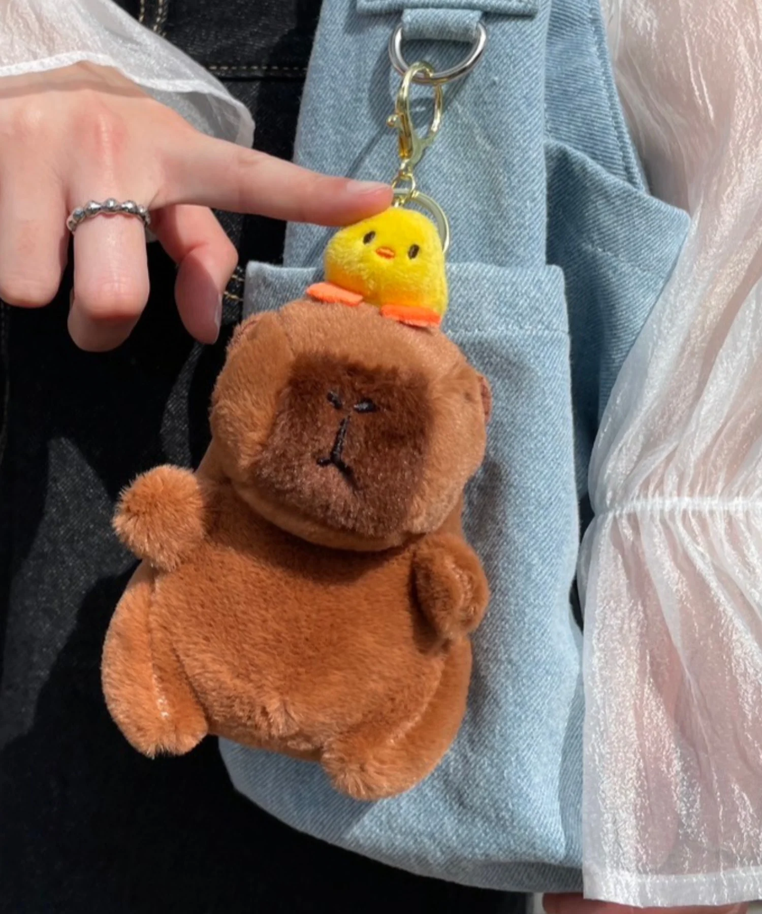 カピバラぬいぐるみキーホルダー - Image 6