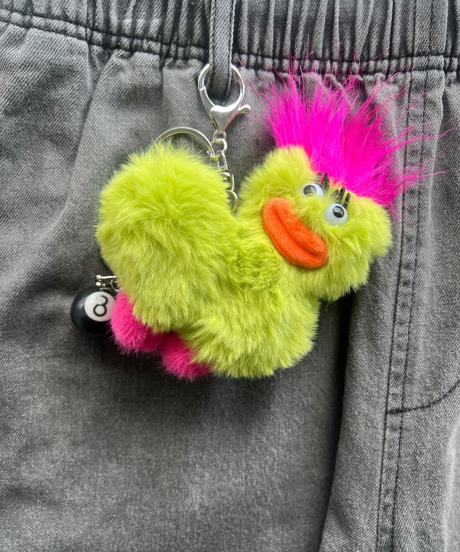 ヘンテコあひるぬいぐるみキーホルダー - Image 2