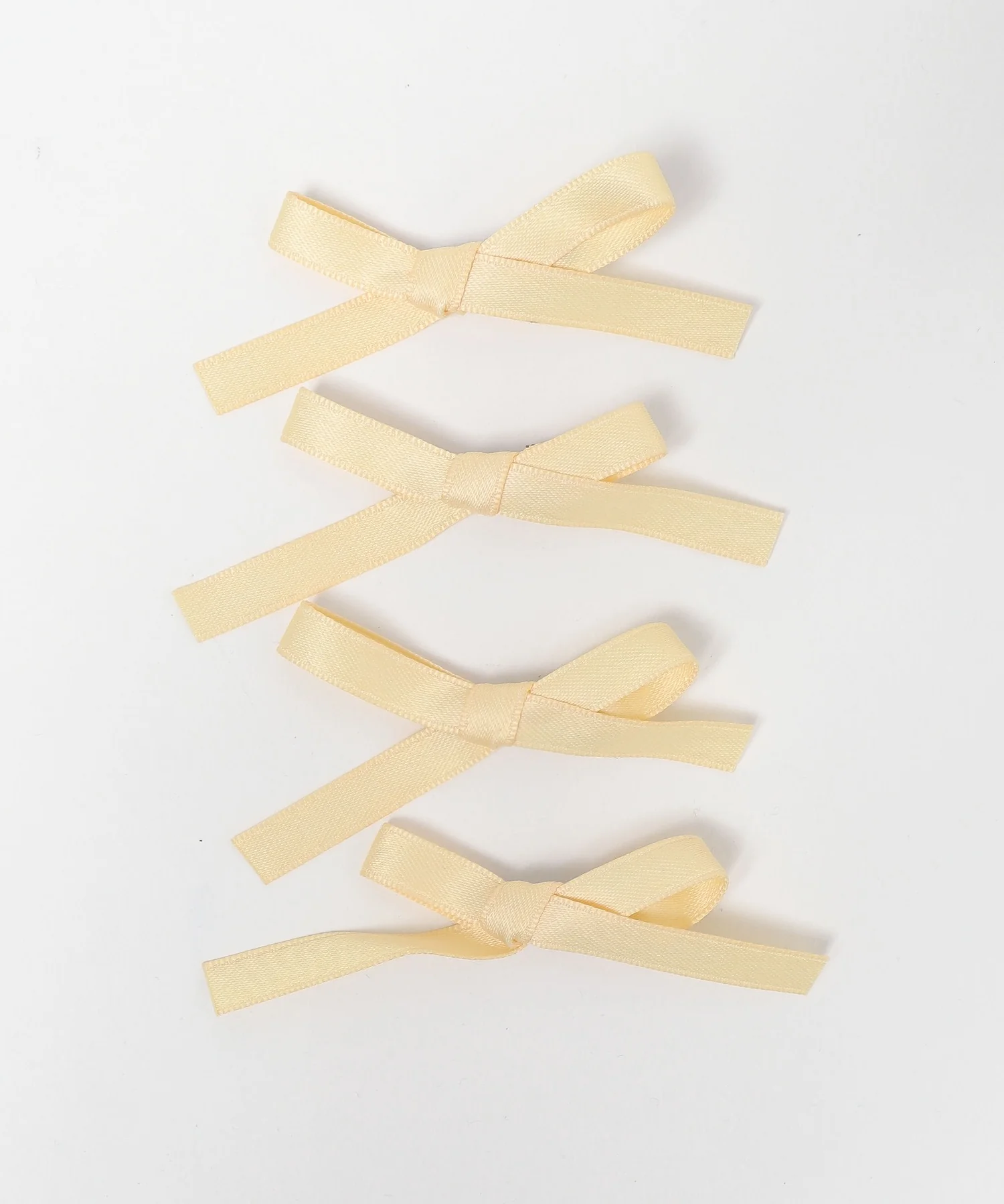 カラフルリボンヘアクリップ4P - Image 3