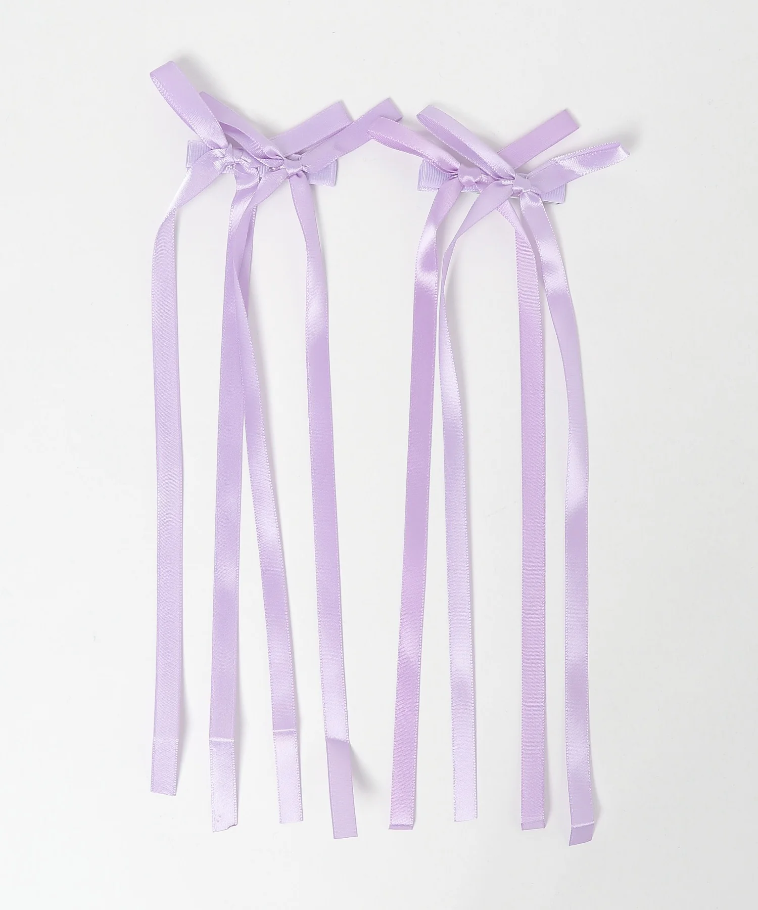 ダブルロングリボンヘアクリップ2P - Image 4