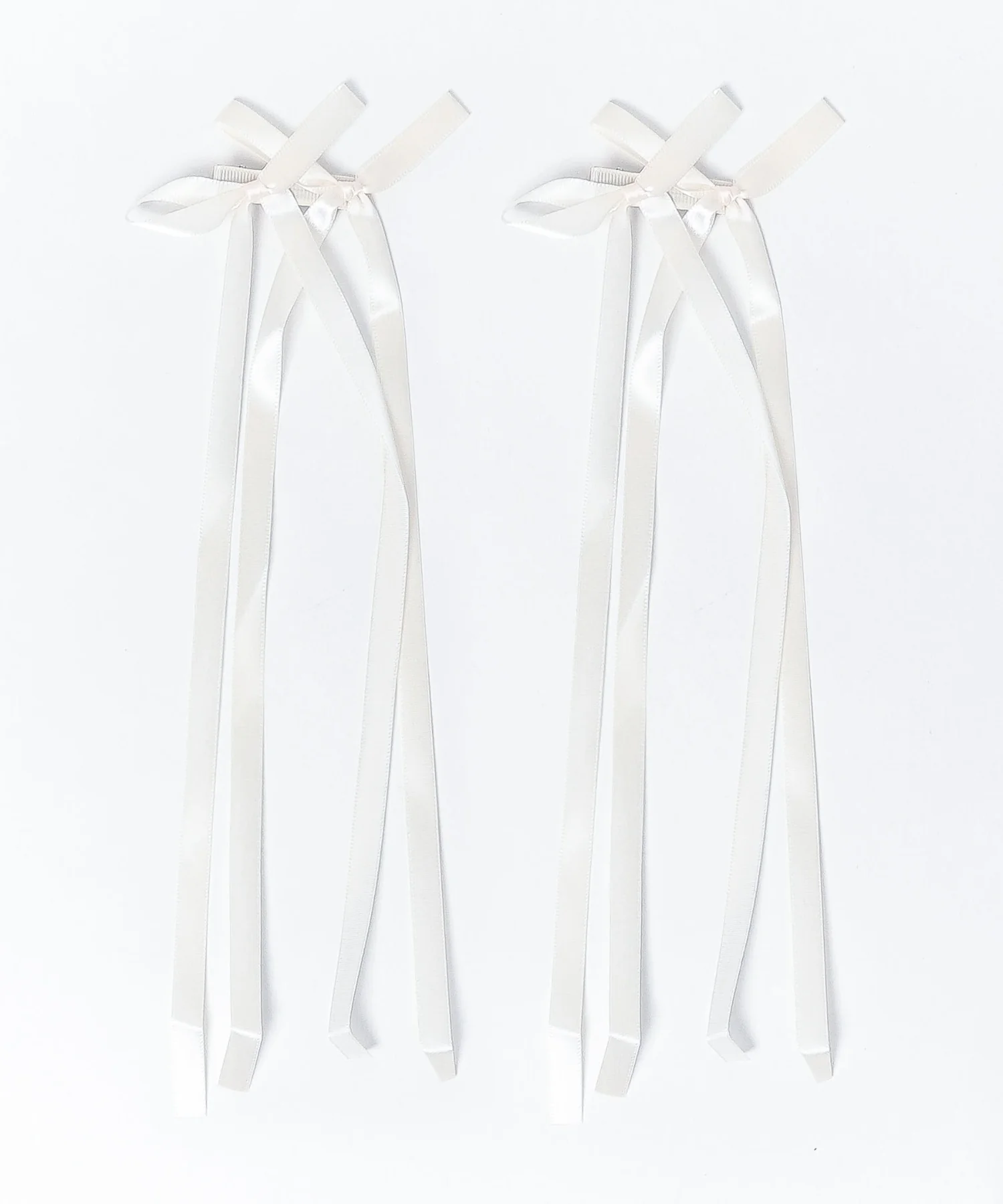 ダブルロングリボンヘアクリップ2P - Image 5