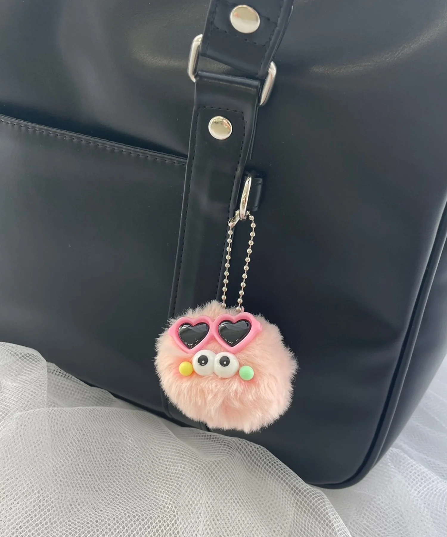 ミニサングラスモンスターぬいぐるみキーホルダー - Image 7