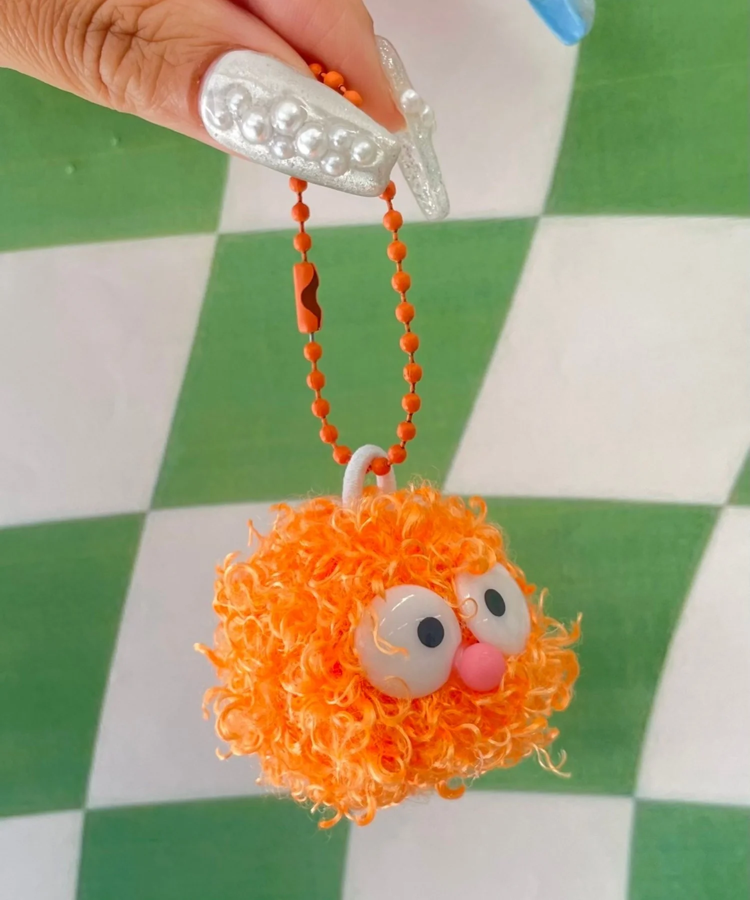 ミニポワポワモンスターぬいぐるみキーホルダー - Image 3