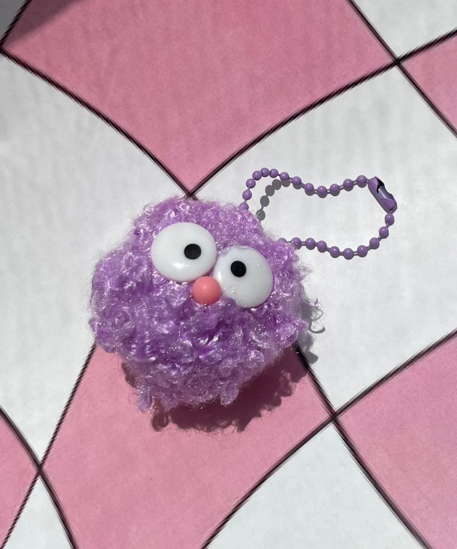 ミニポワポワモンスターぬいぐるみキーホルダー - Image 4