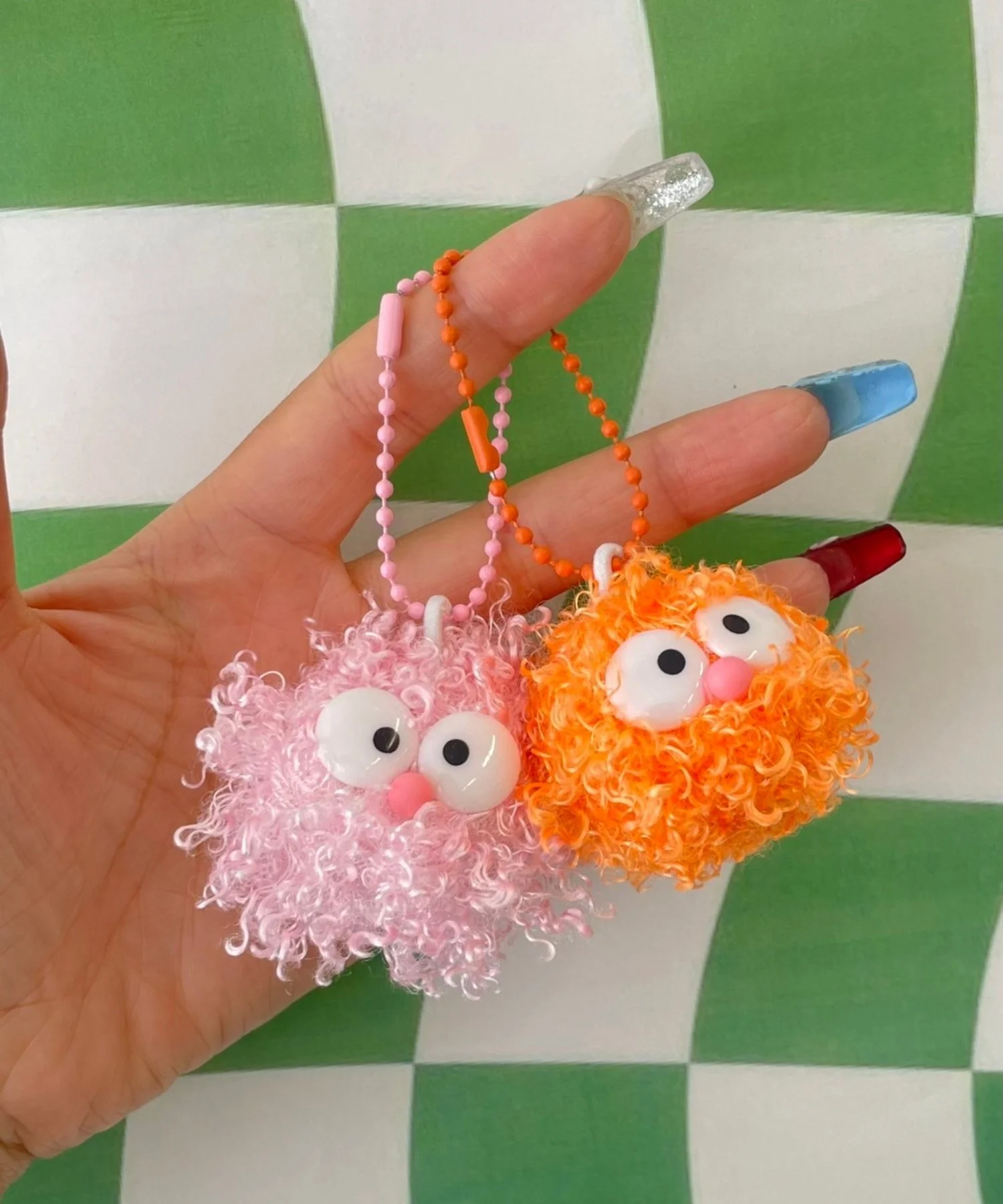 ミニポワポワモンスターぬいぐるみキーホルダー - Image 6