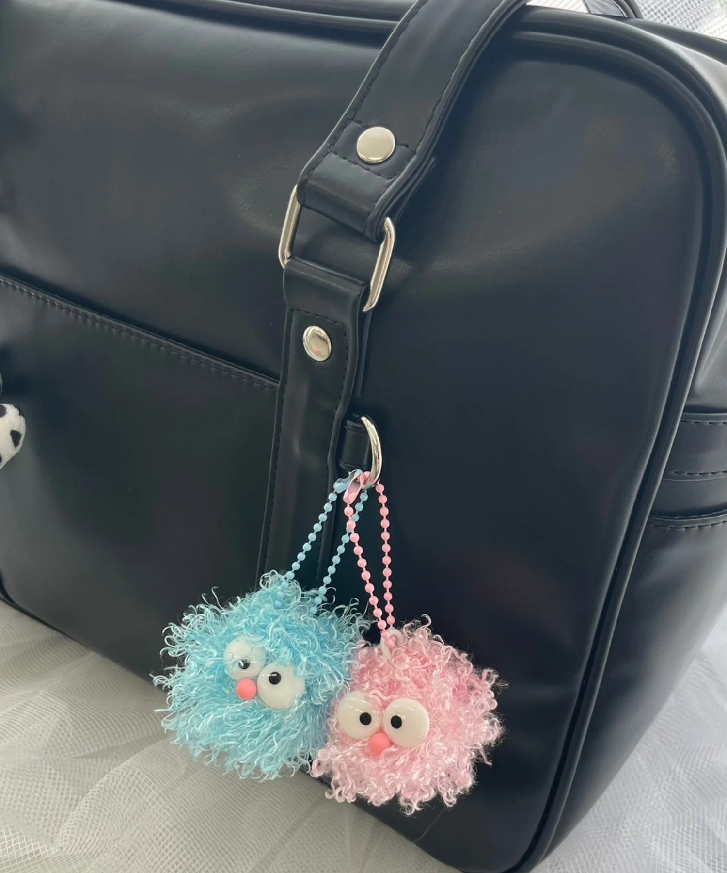 ミニポワポワモンスターぬいぐるみキーホルダー - Image 7
