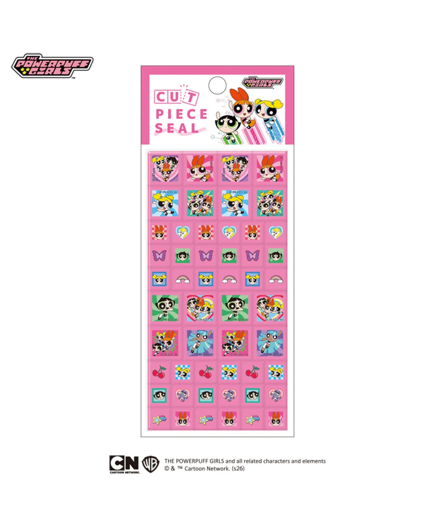 パワーパフ ガールズ カットピースシール