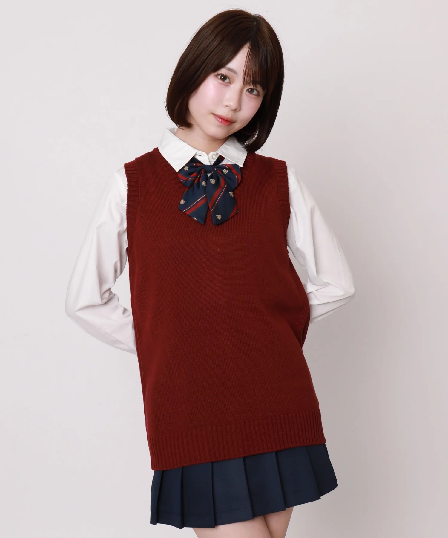 ベーシックニットベスト - Image 3