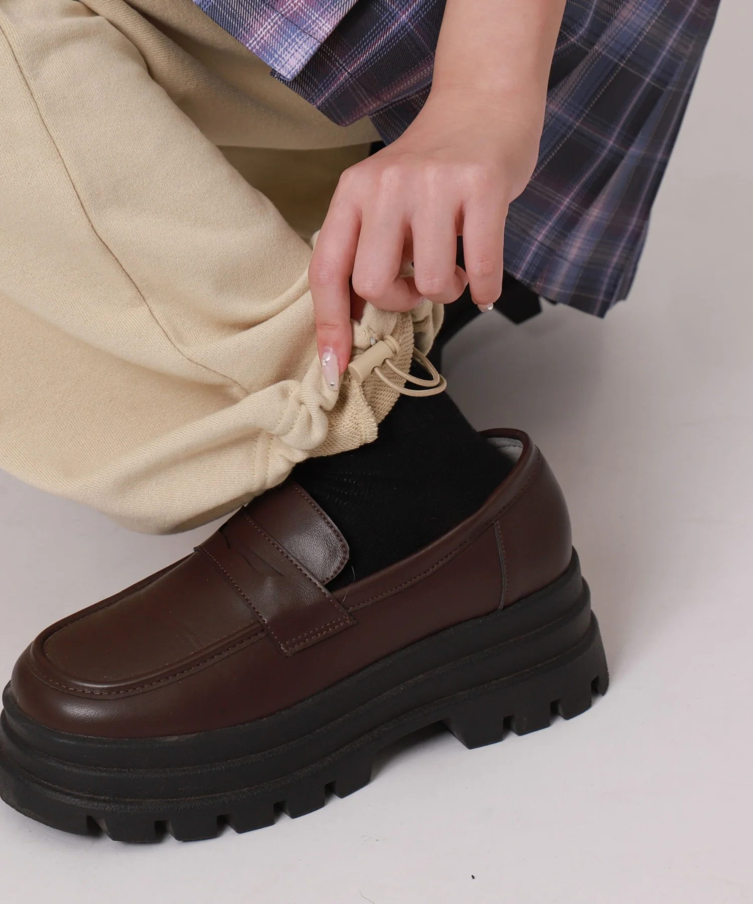 【スクール】イージーストレートスウェットパンツ - Image 12