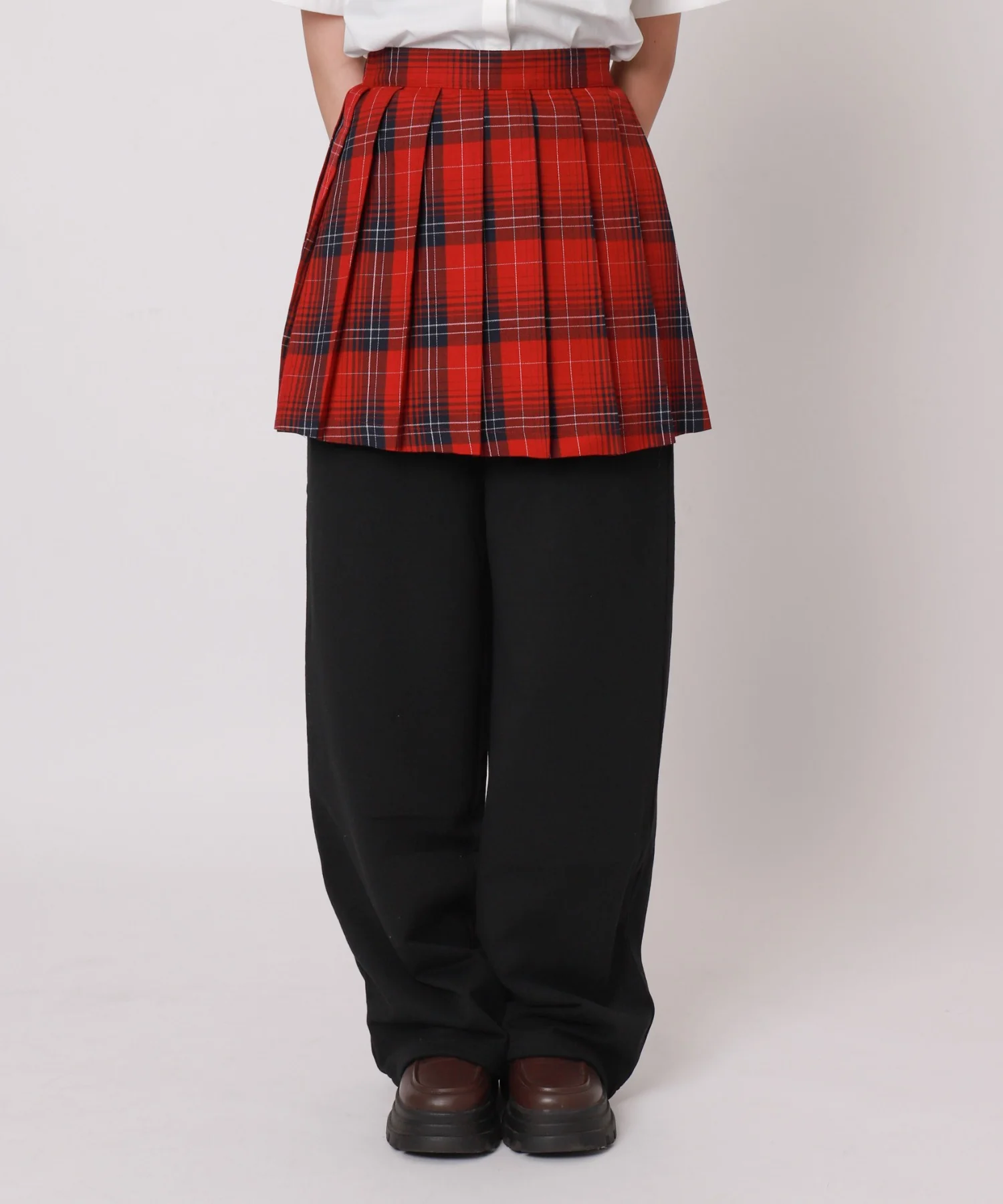 【スクール】イージーストレートスウェットパンツ - Image 3