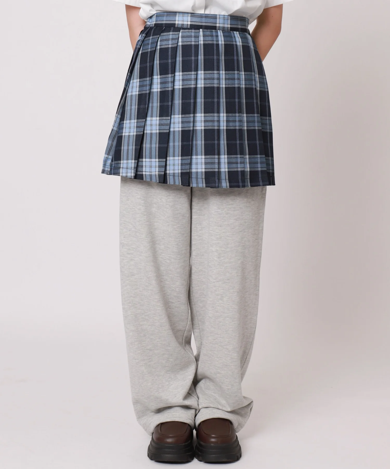 【スクール】イージーストレートスウェットパンツ - Image 6