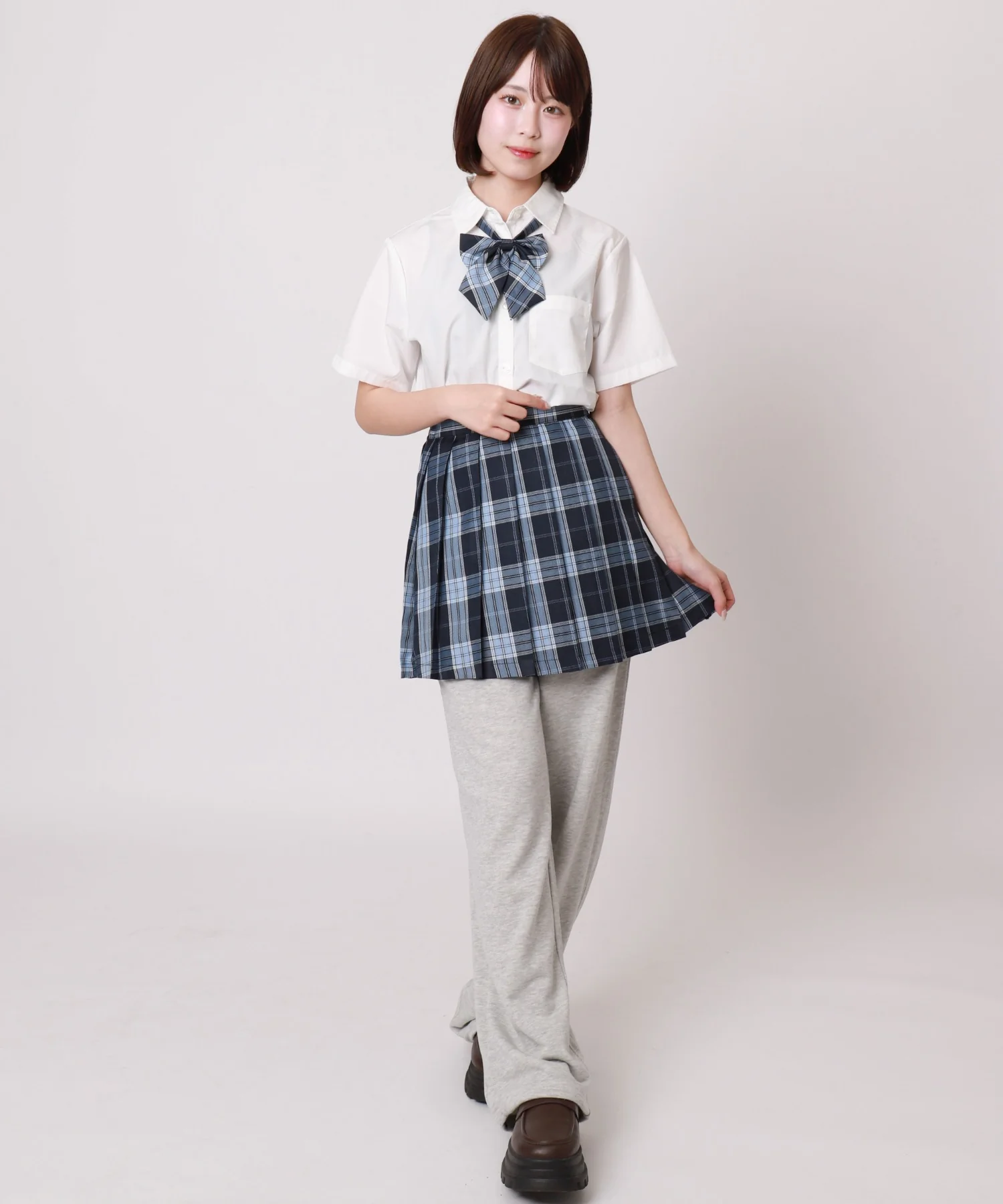 【スクール】イージーストレートスウェットパンツ - Image 7