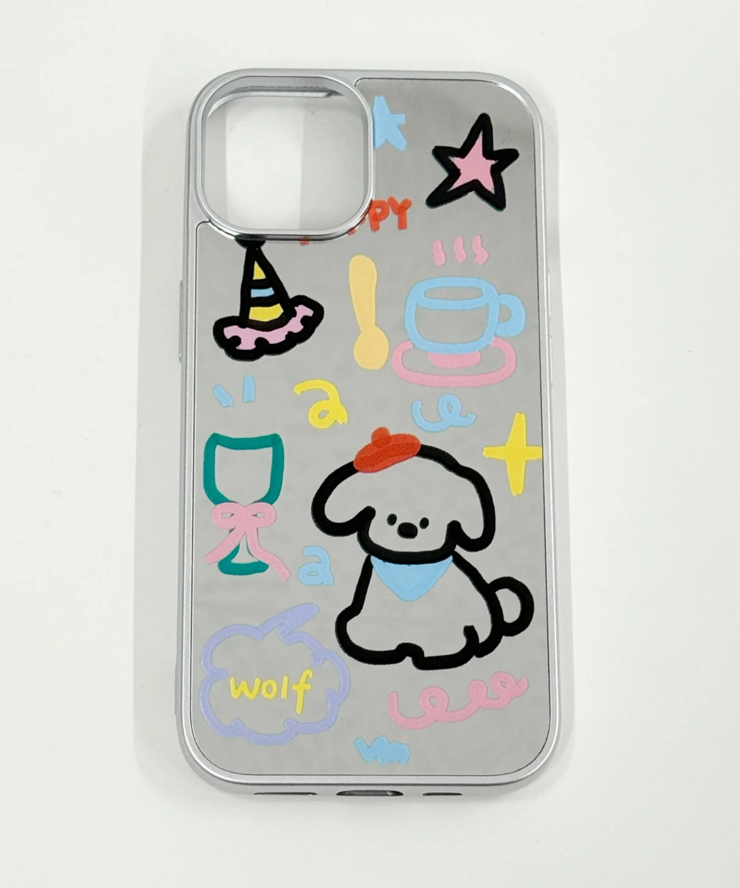 ラクガキミラーiphoneケース - Image 2
