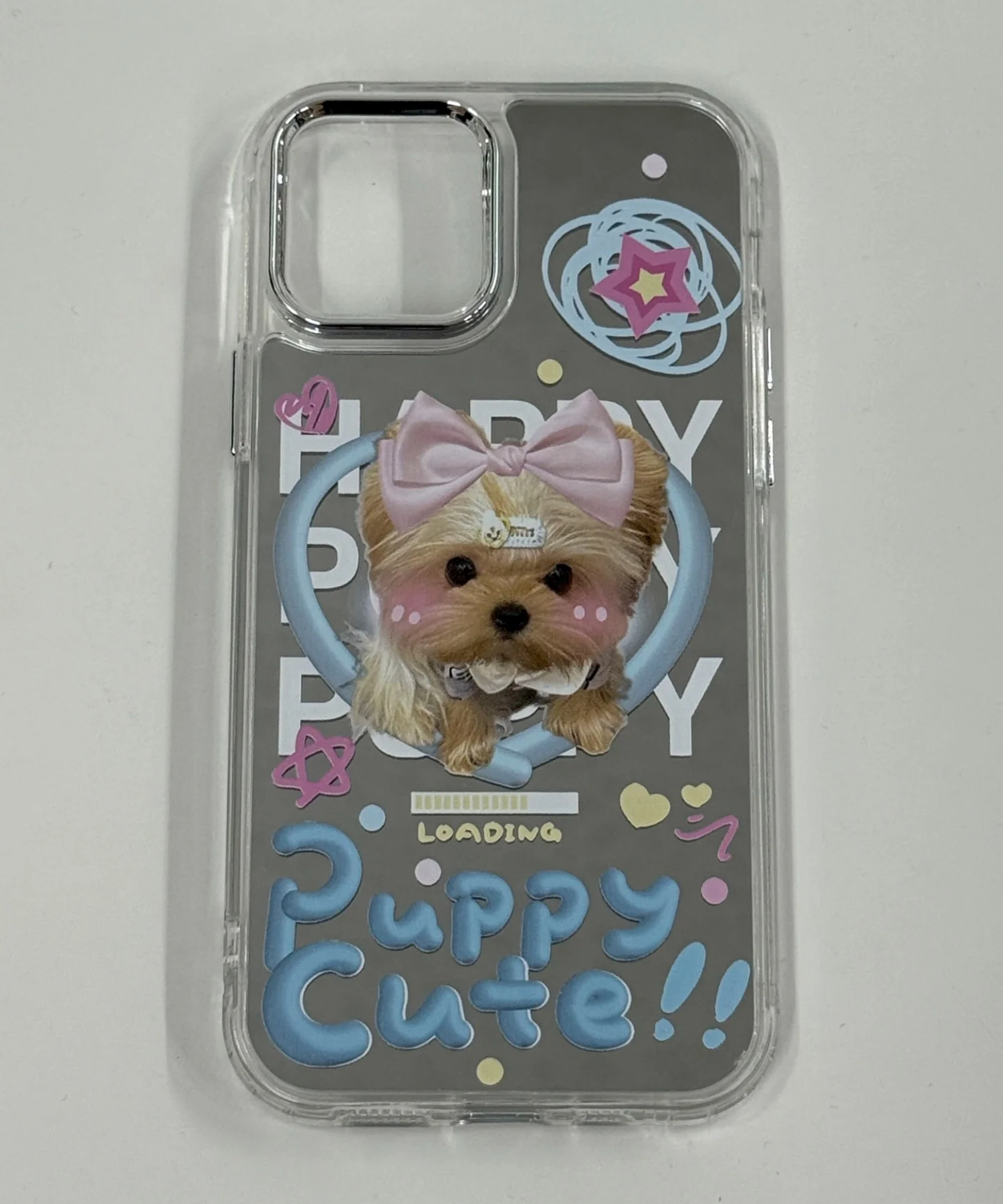 puppyミラーiphoneケース