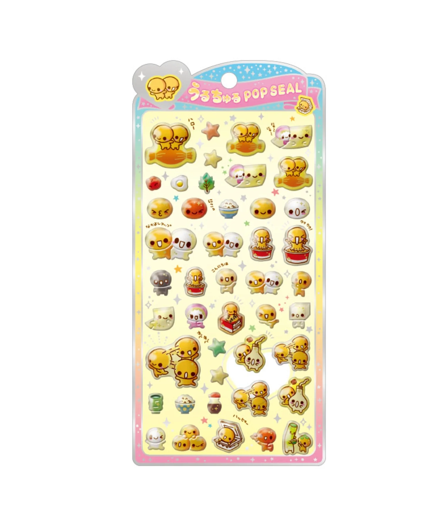 平成キャラクターズ うるちゅるポップシール - Image 2