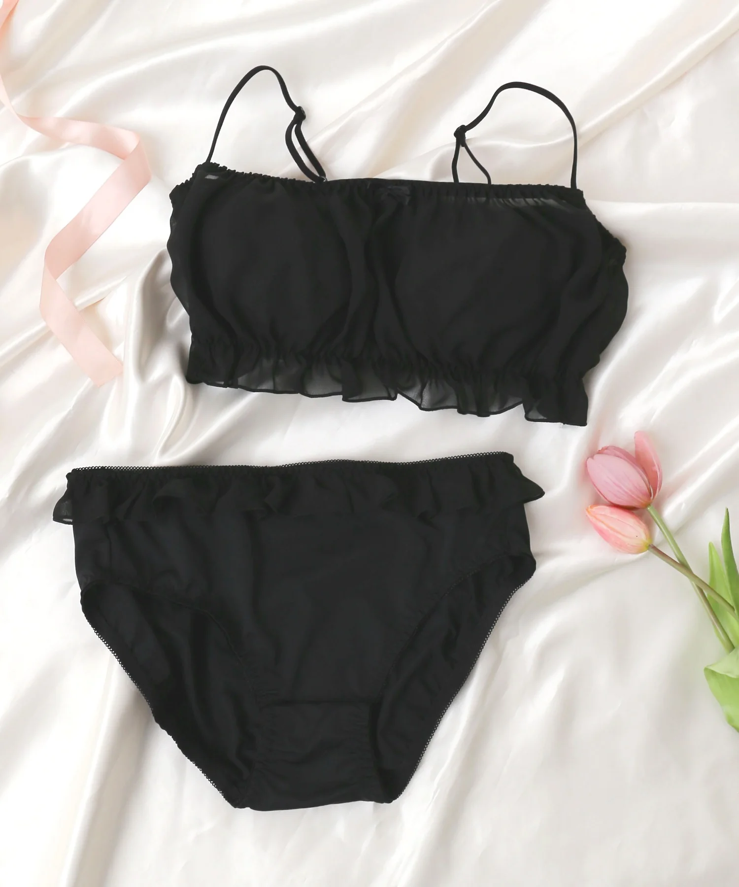 Liliane Ciel シフォンフリル - Image 2