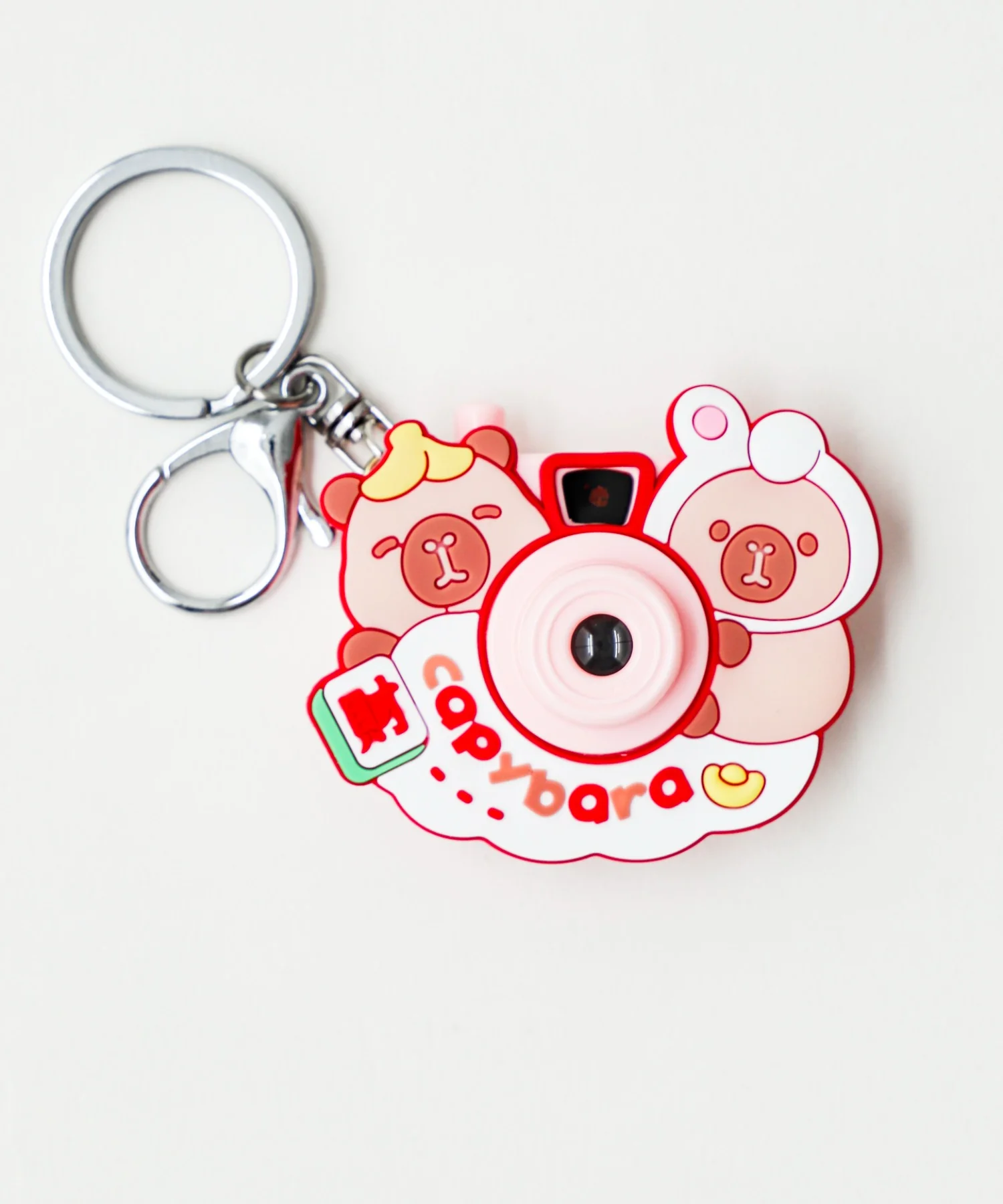 カラフルカピバラトイカメラキーホルダー - Image 3
