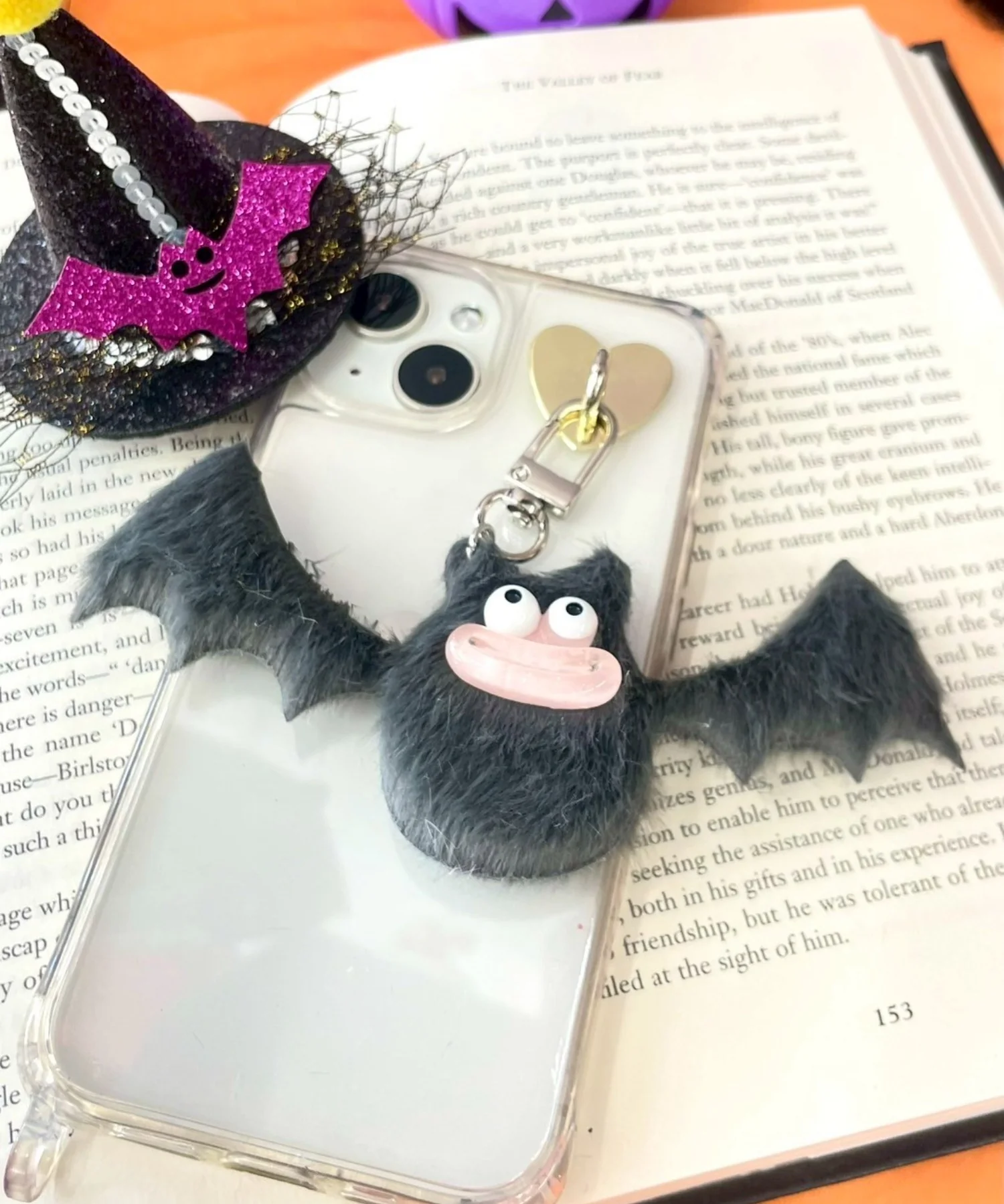 ミニハピハピコウモリモンスターぬいぐるみキーホルダー - Image 5
