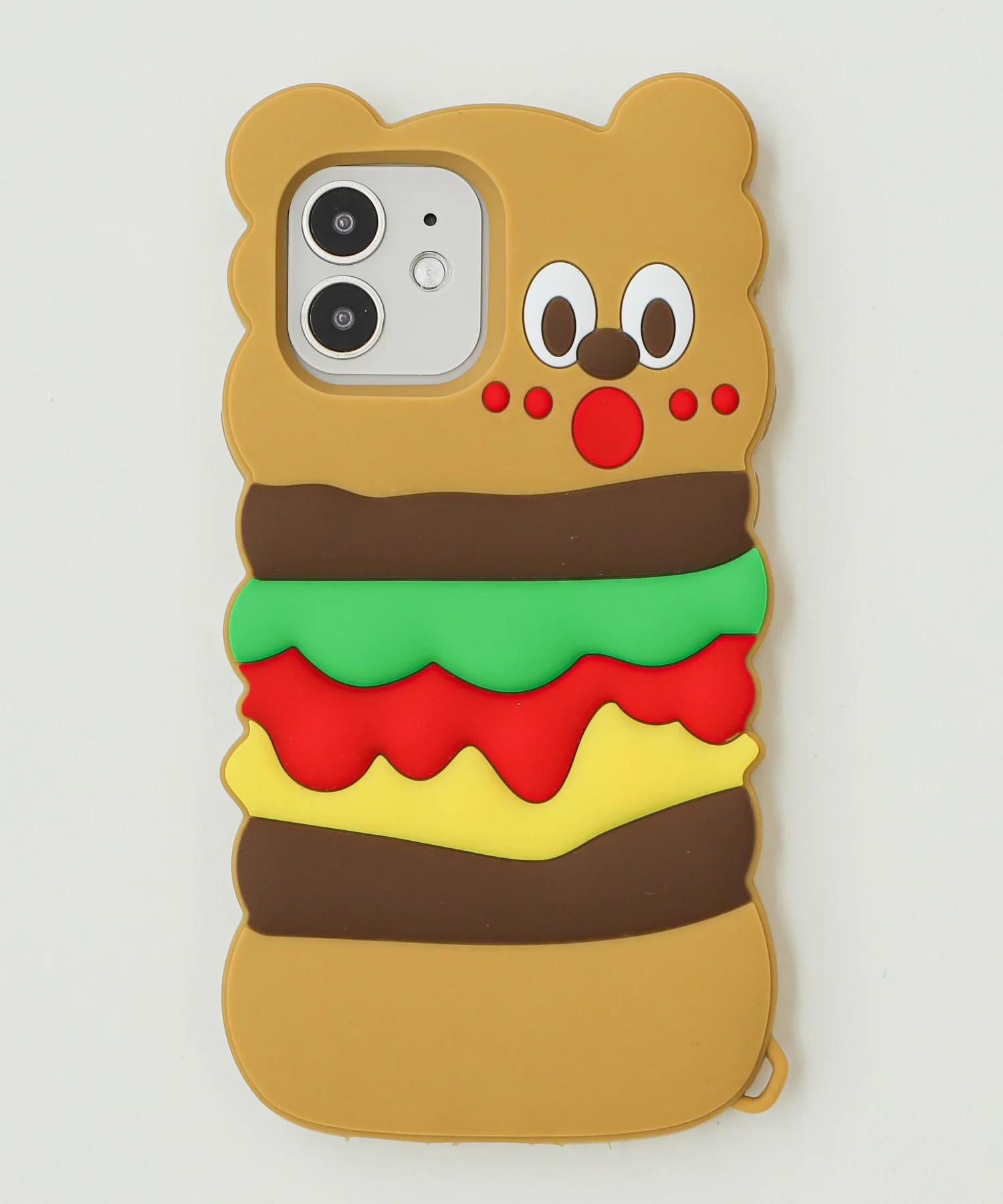 ハンバーガーベアiphoneケース