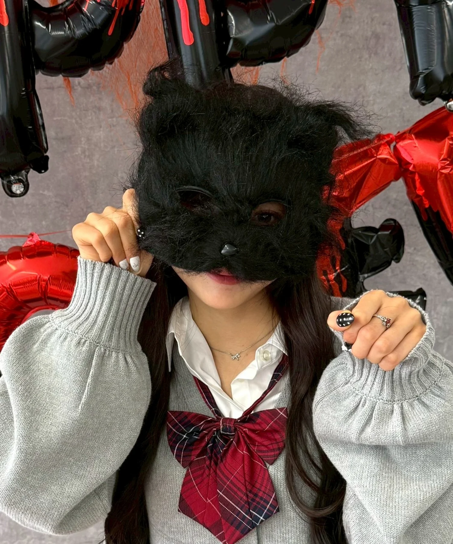 ハロウィンキャットマスク - Image 2