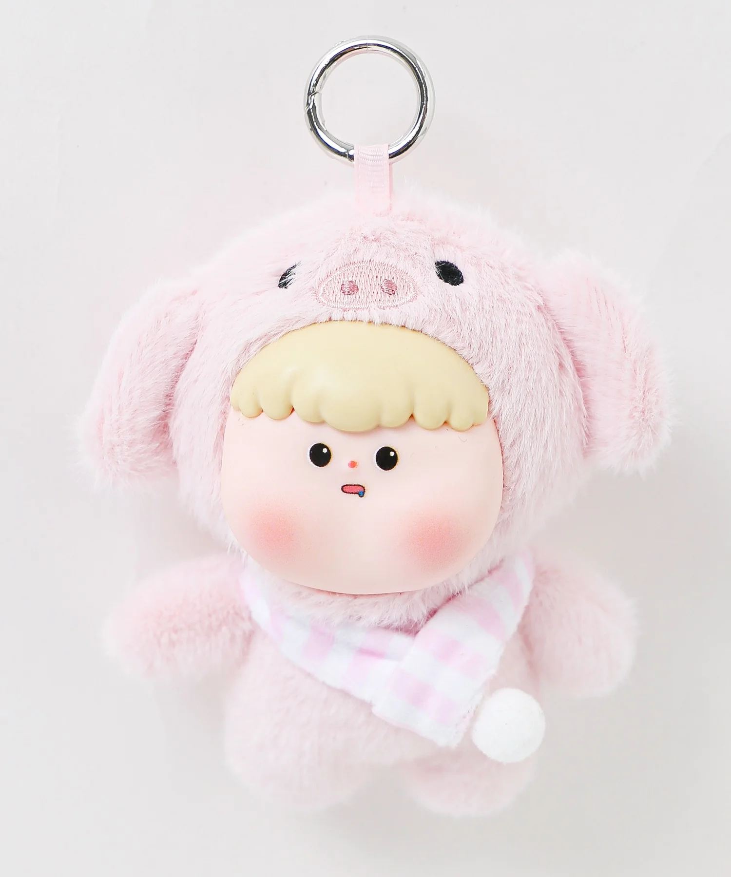 ぷっくりぽってりアニマルぬいぐるみキーホルダー - Image 3