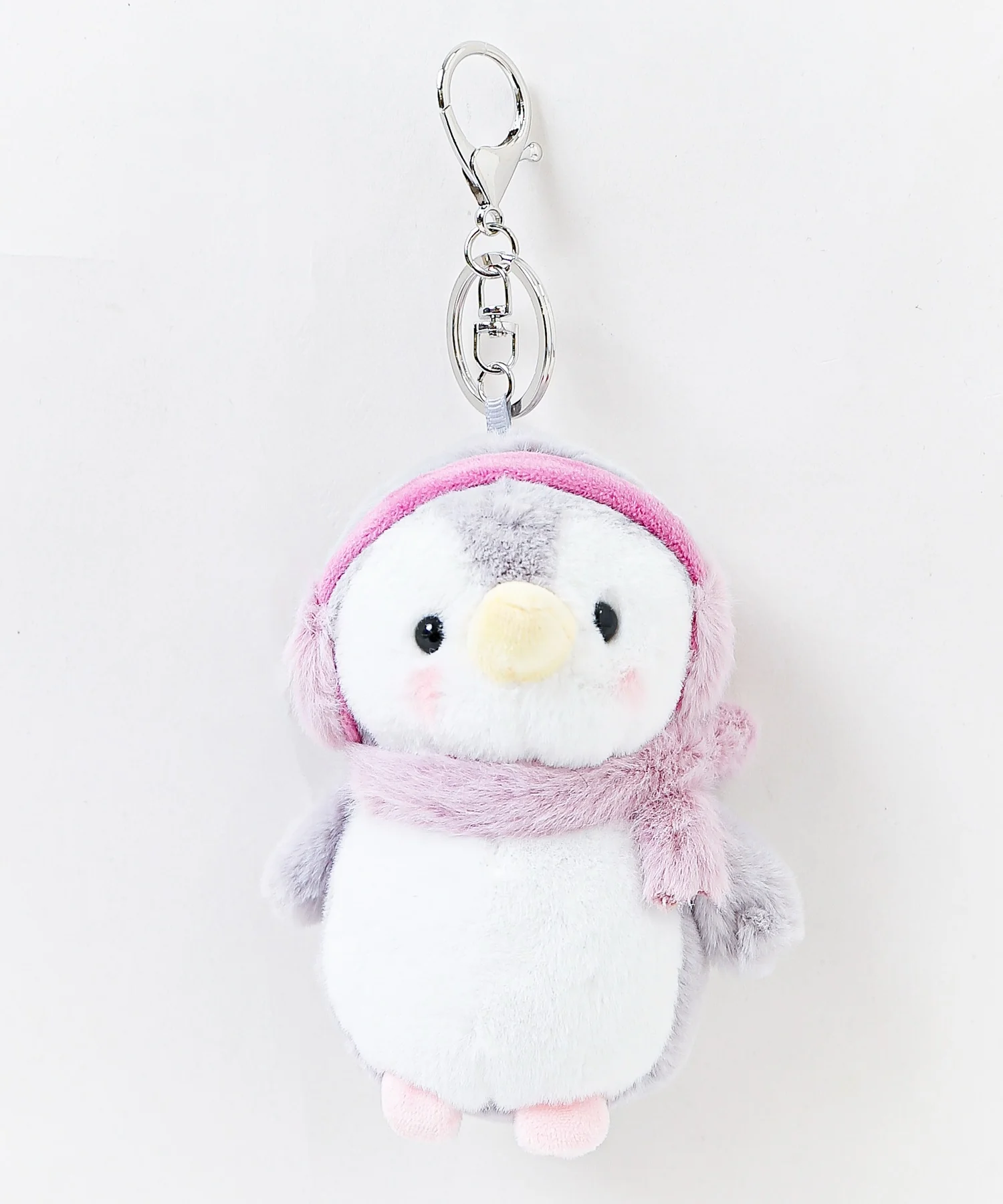 イヤマフぺんぎんぬいぐるみキーホルダー