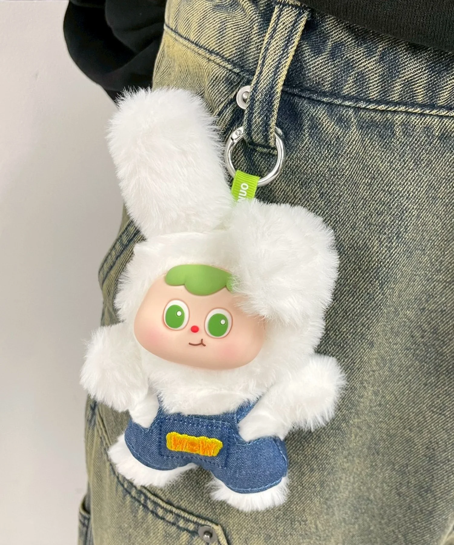 ぷっくりサロペうさちゃんぬいぐるみキーホルダー - Image 9