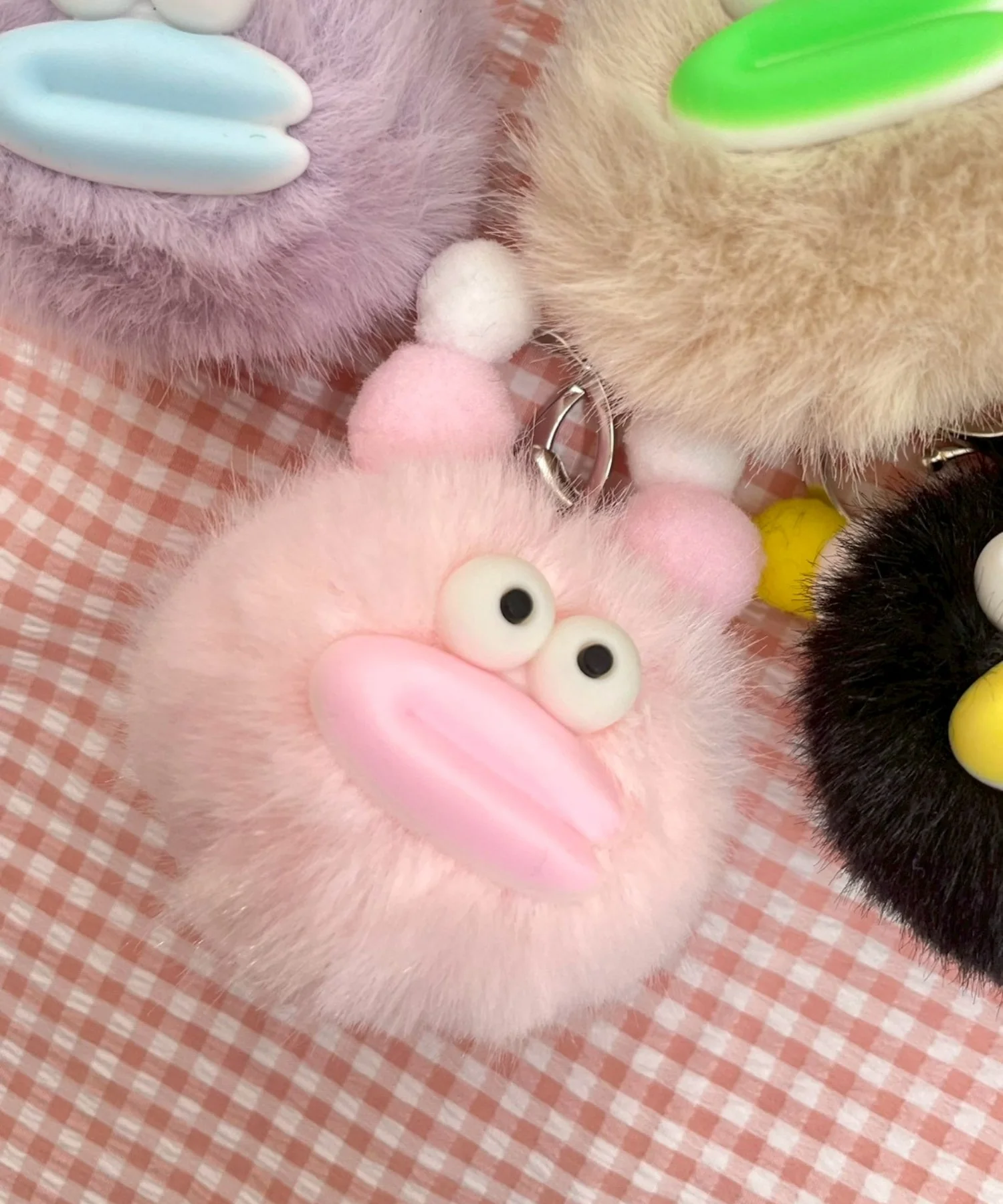 ぽんぽんモンスターぬいぐるみキーホルダー - Image 6