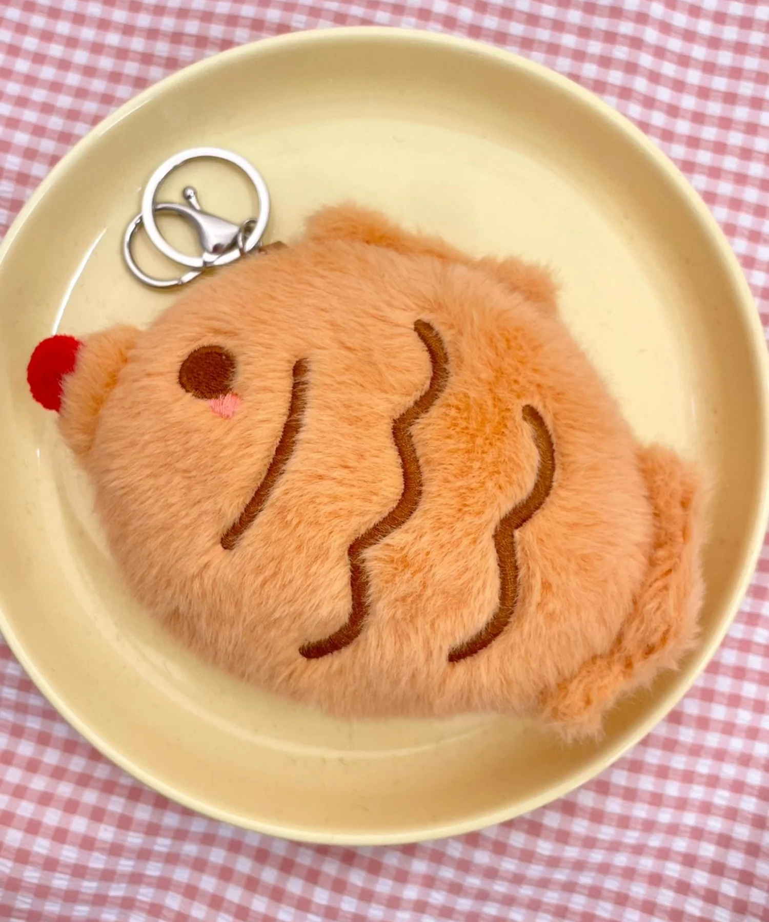 たいやきぬいぐるみキーホルダー