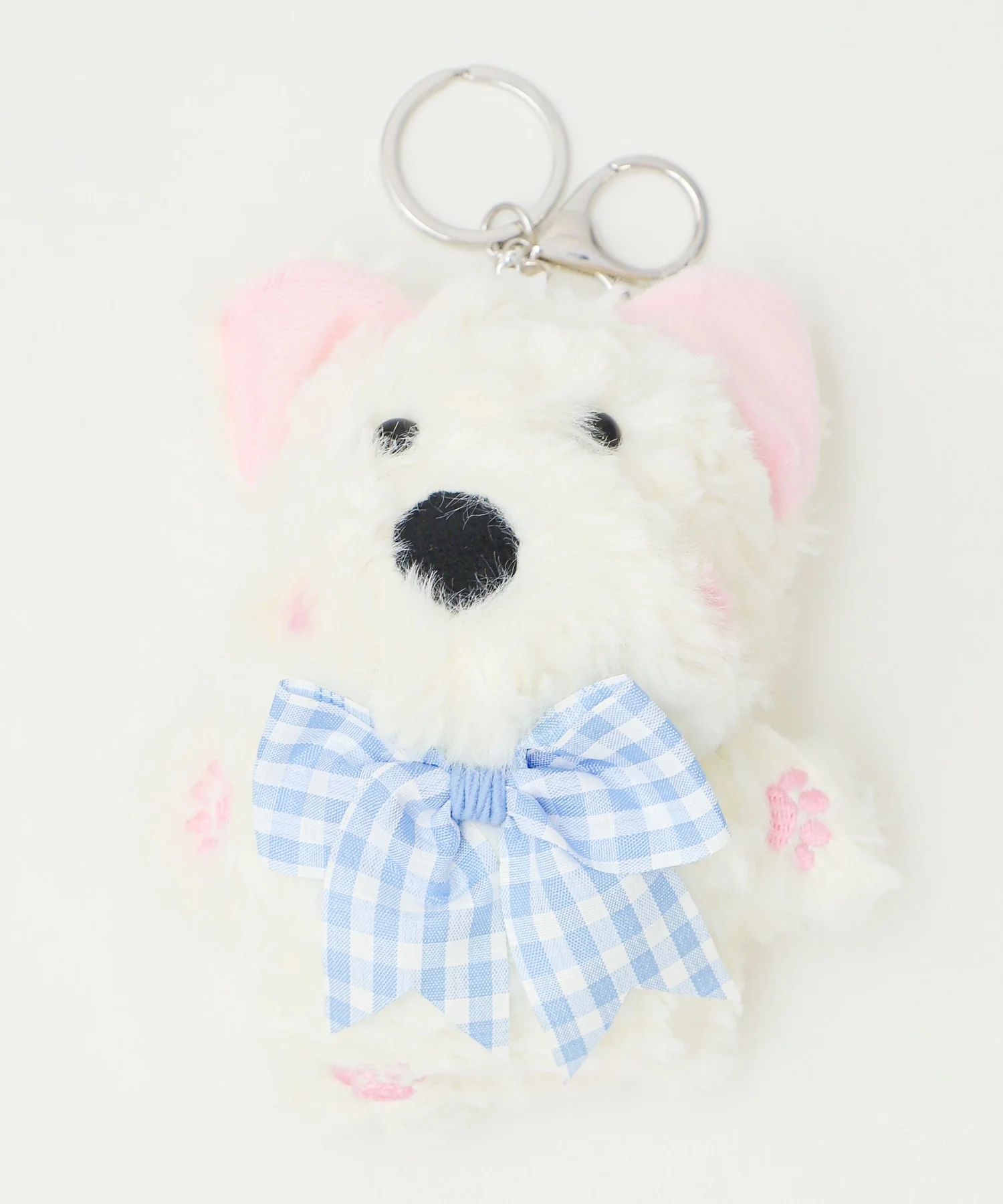 リボンdogぬいぐるみキーホルダー - Image 2