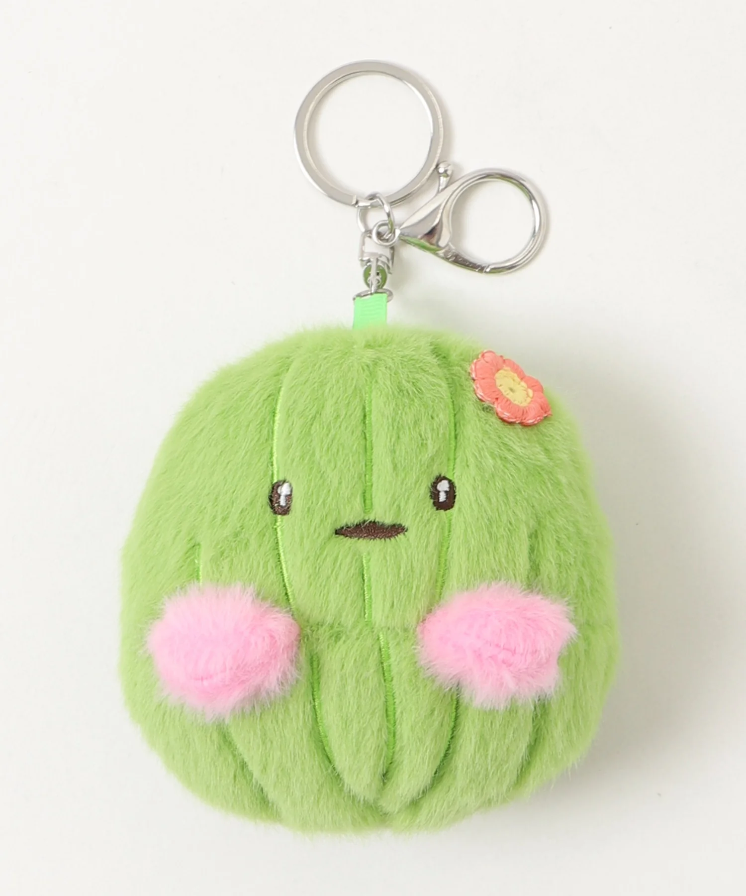 さぼてんぬいぐるみキーホルダー