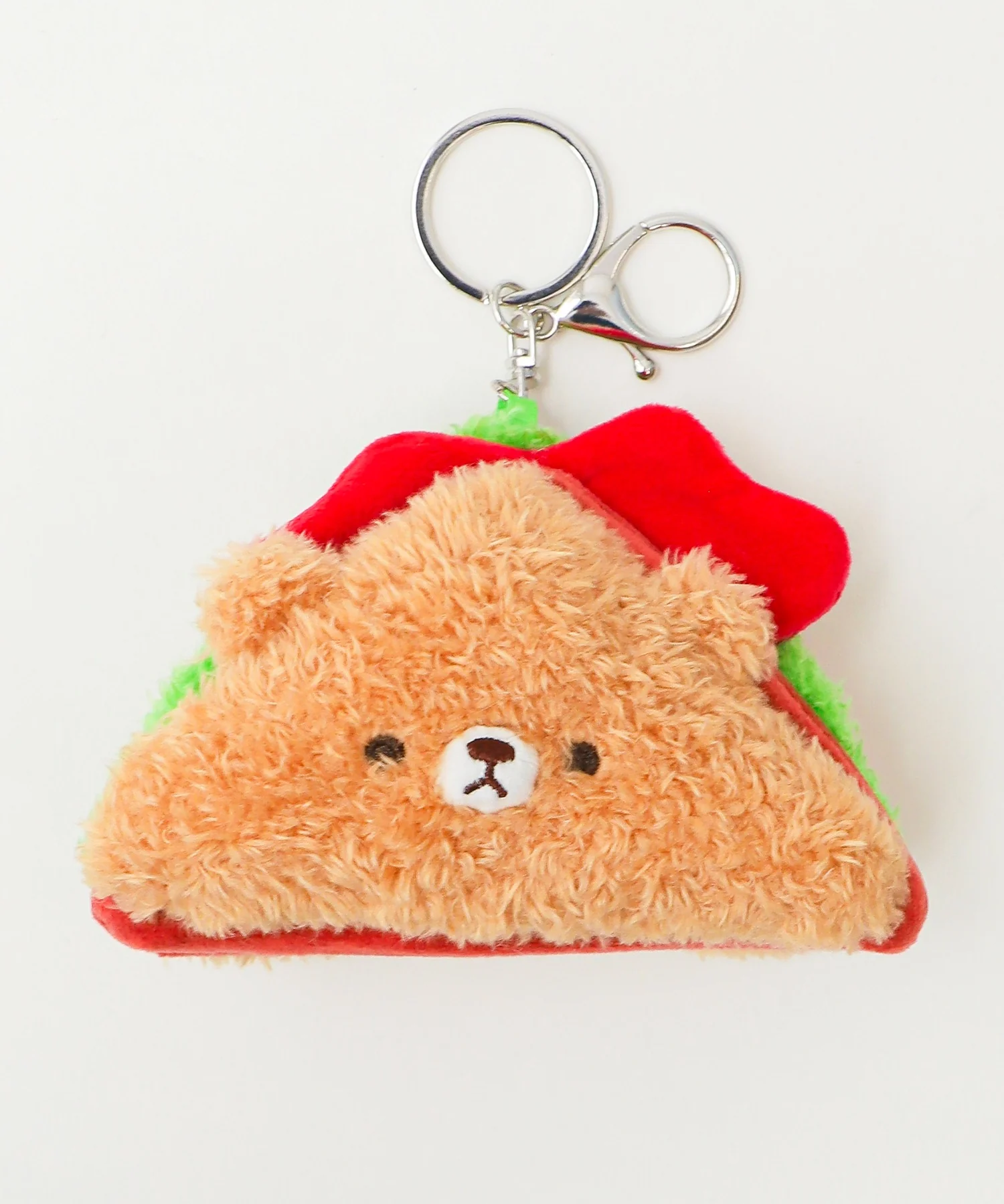 ベアサンドイッチぬいぐるみキーホルダー - Image 2