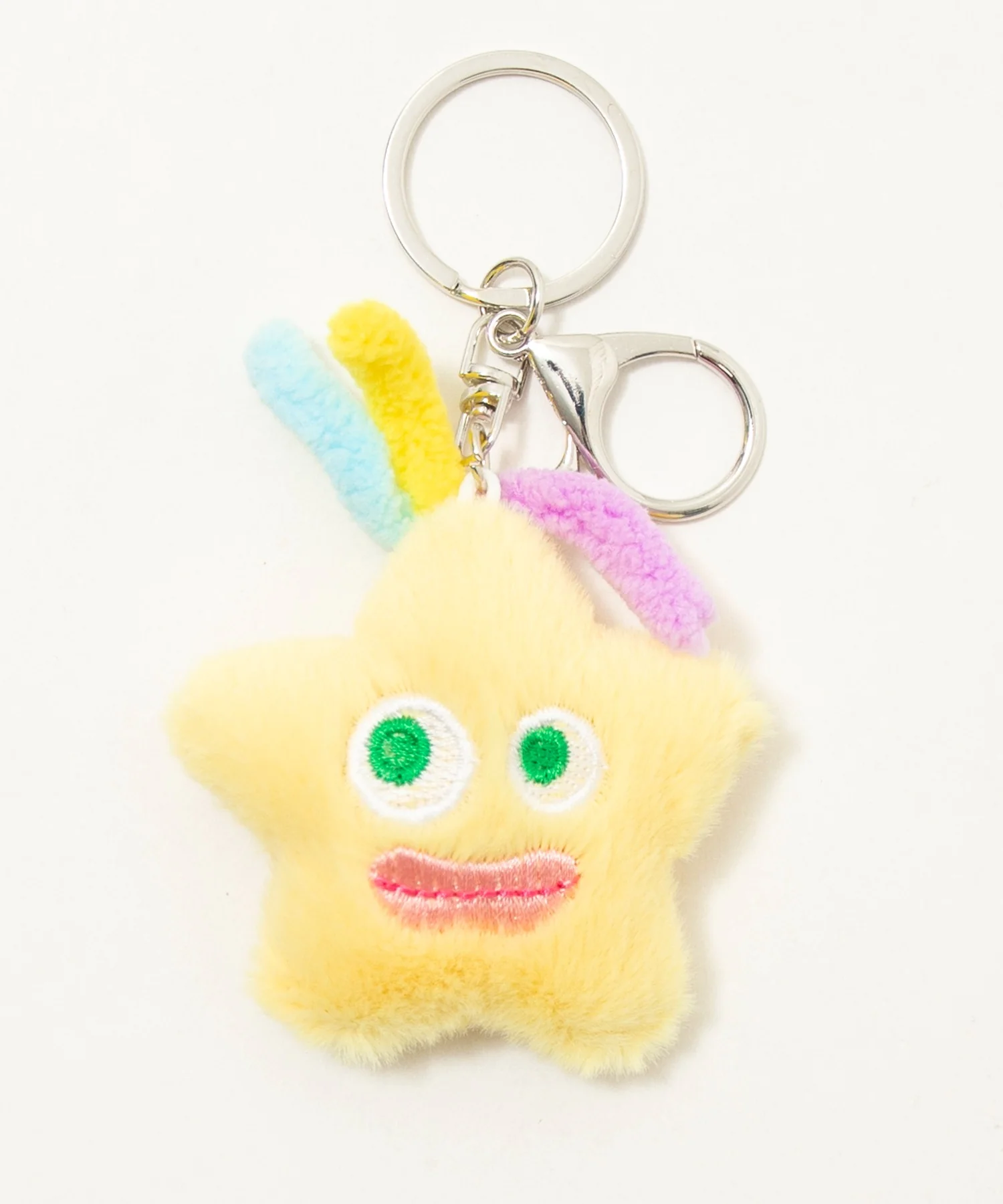パステルスターモンスターぬいぐるみキーホルダー