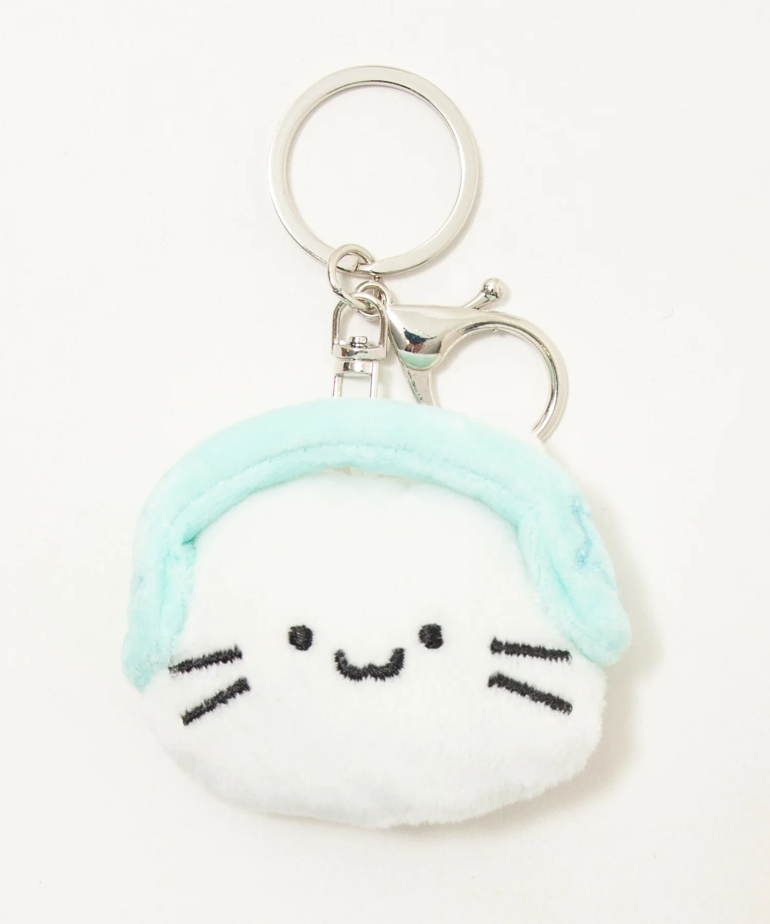 ヘッドホンねこぬいぐるみキーホルダー - Image 2