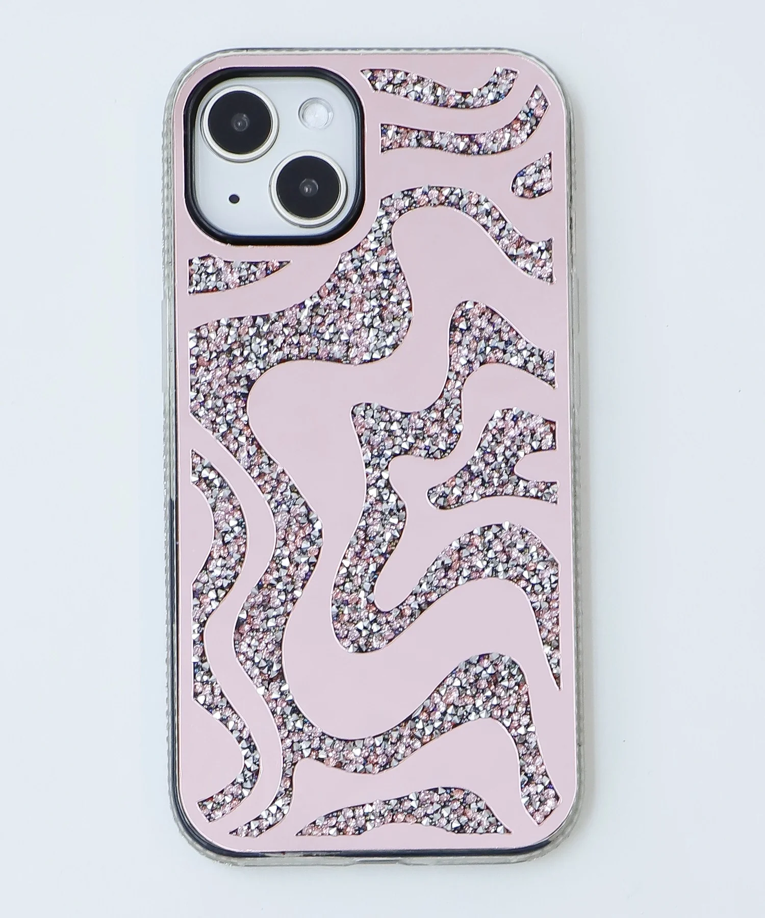 グリッターウェーブiphoneケース(ピンク) - Image 2