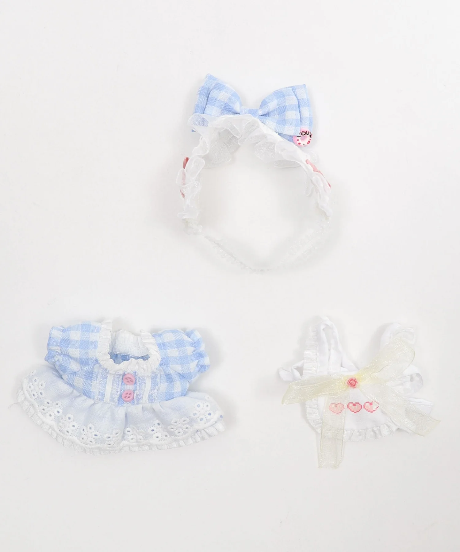 ぬいリボンメイドセット10cm - Image 4