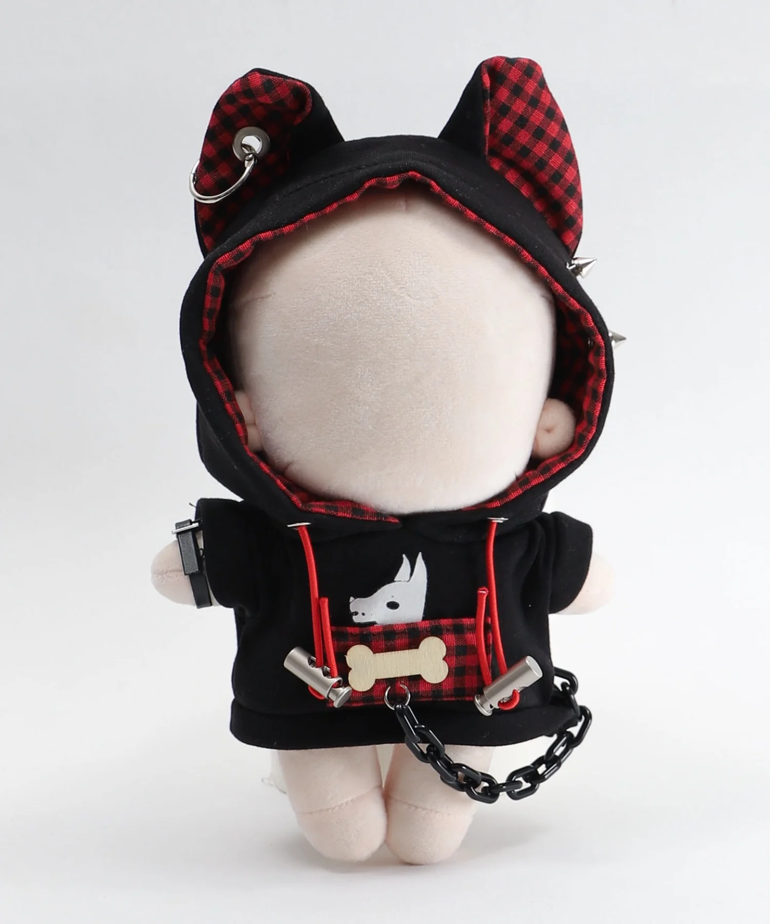 ぬいドッグパンクパーカー20cm - Image 2