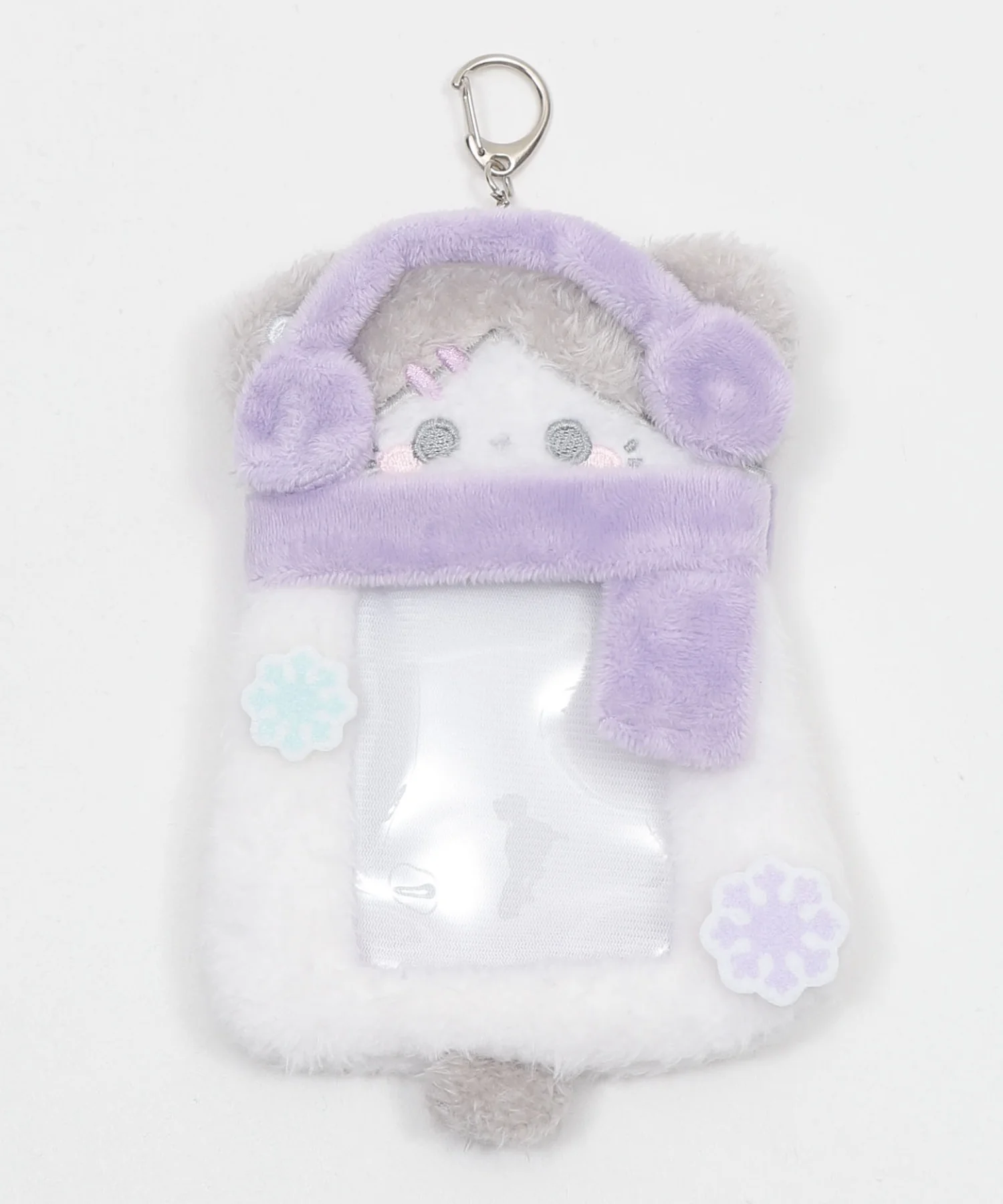 ふわもこスノーカードホルダーキーホルダー - Image 3