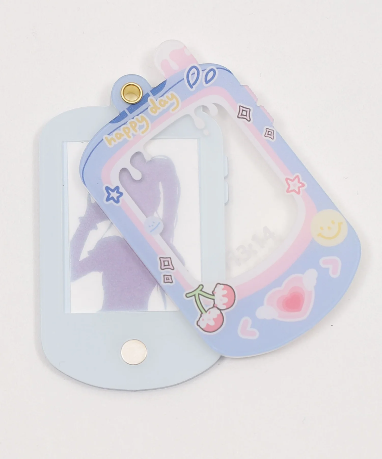カラフルphoneIDフォトケースキーホルダー - Image 9