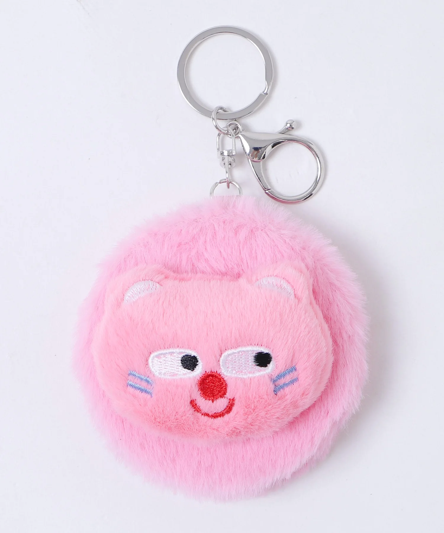 ねこちゃんぬいぐるみミラーキーホルダー - Image 3