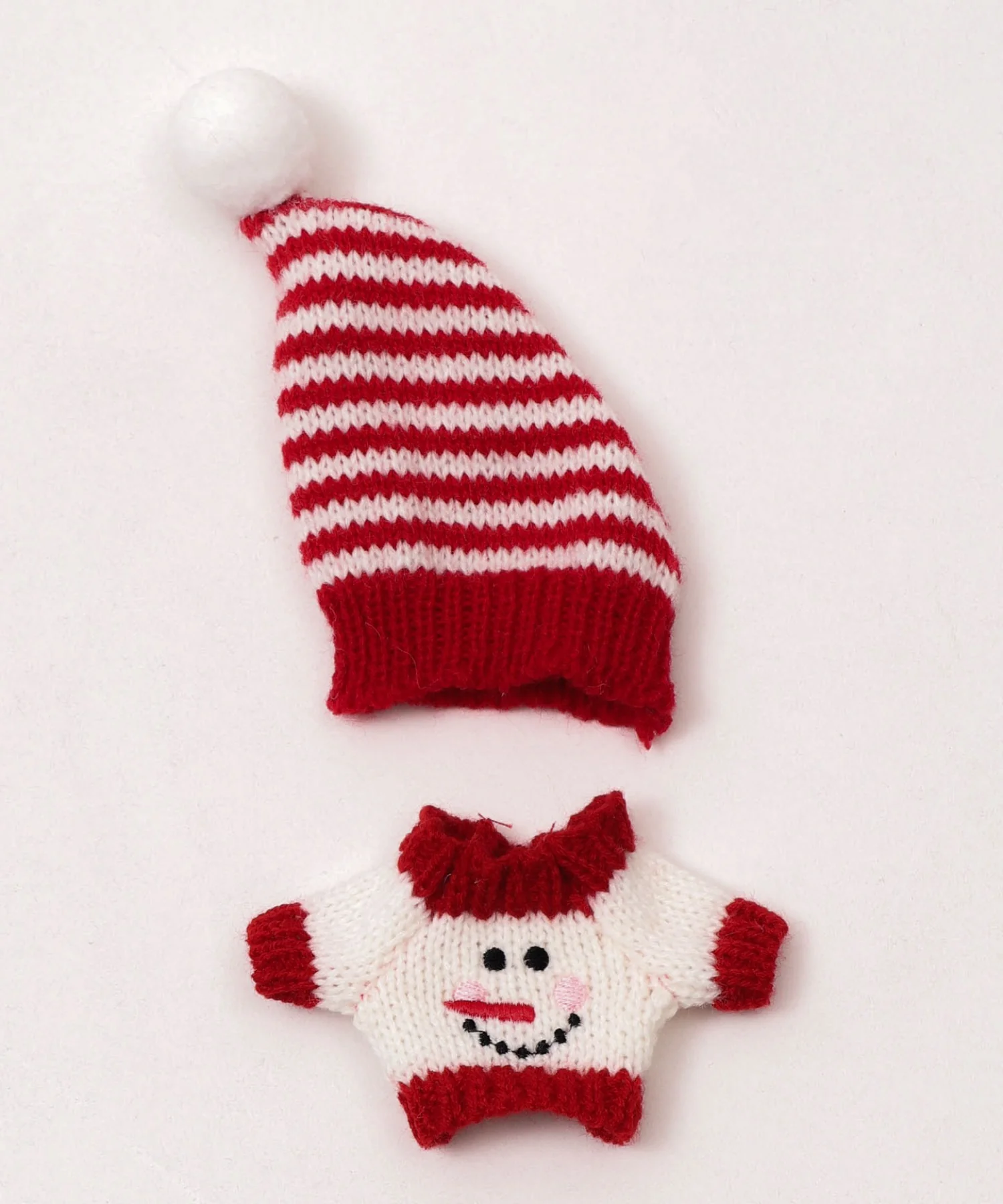 ぬいクリスマスニットセット10cm - Image 5