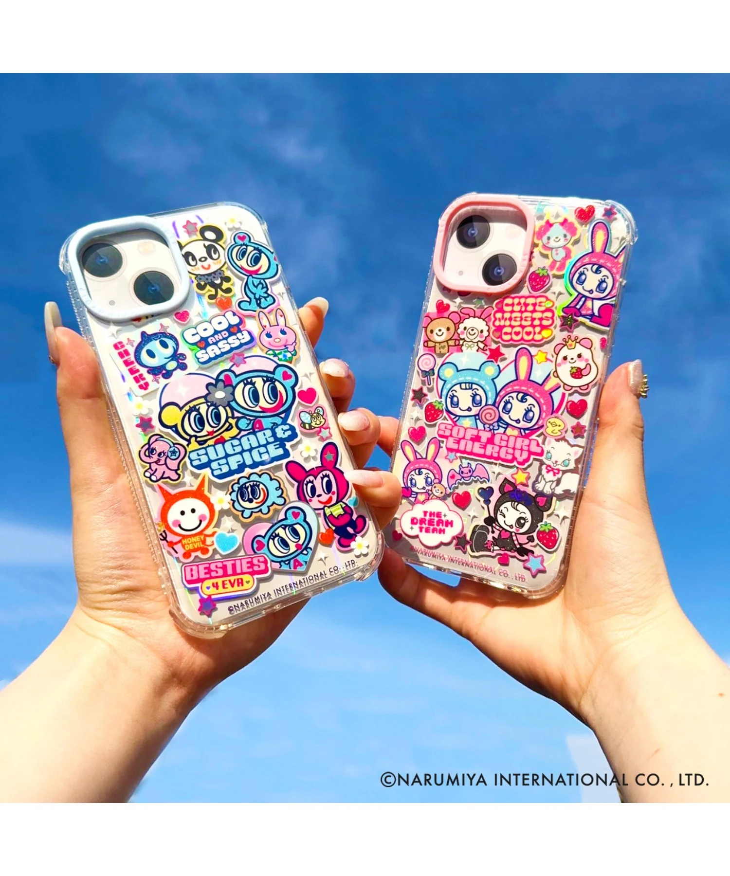 SKINNYDIP エンジェルブルー Y2K iphoneケース - Image 3