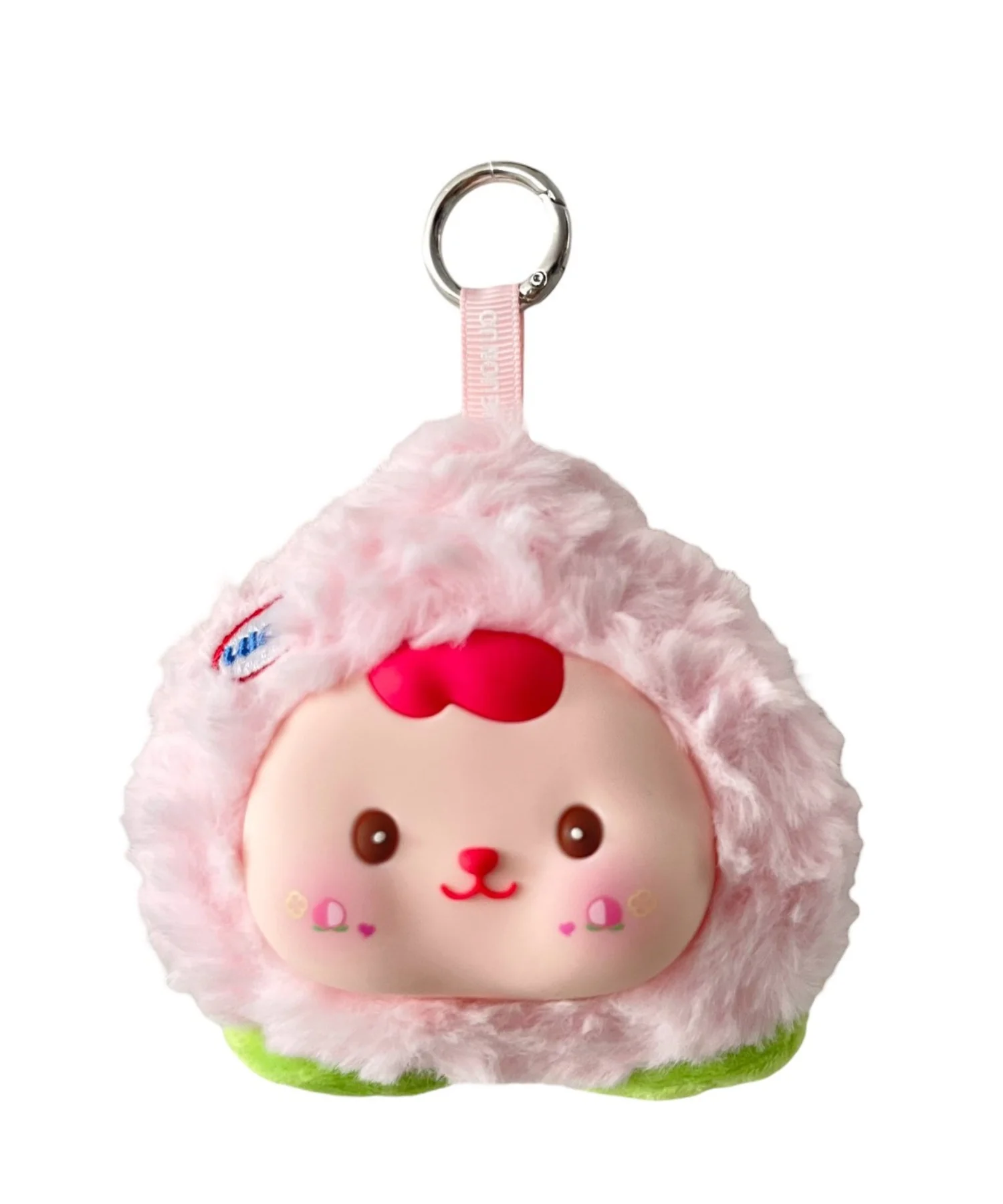 ぷっくりフルーツフェイスぬいぐるみキーホルダー - Image 2