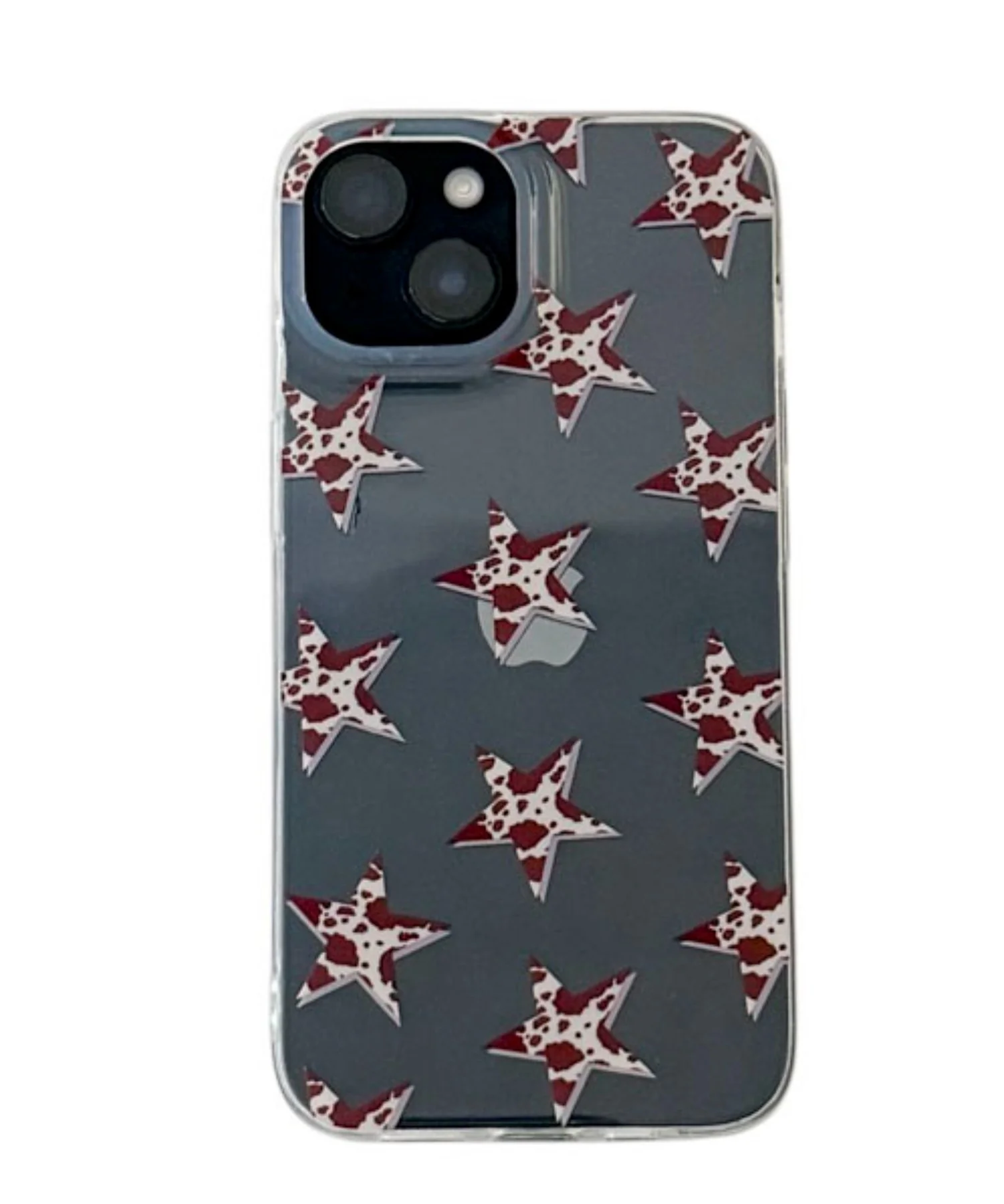 レオパードスターiphoneケース(ベージュ)