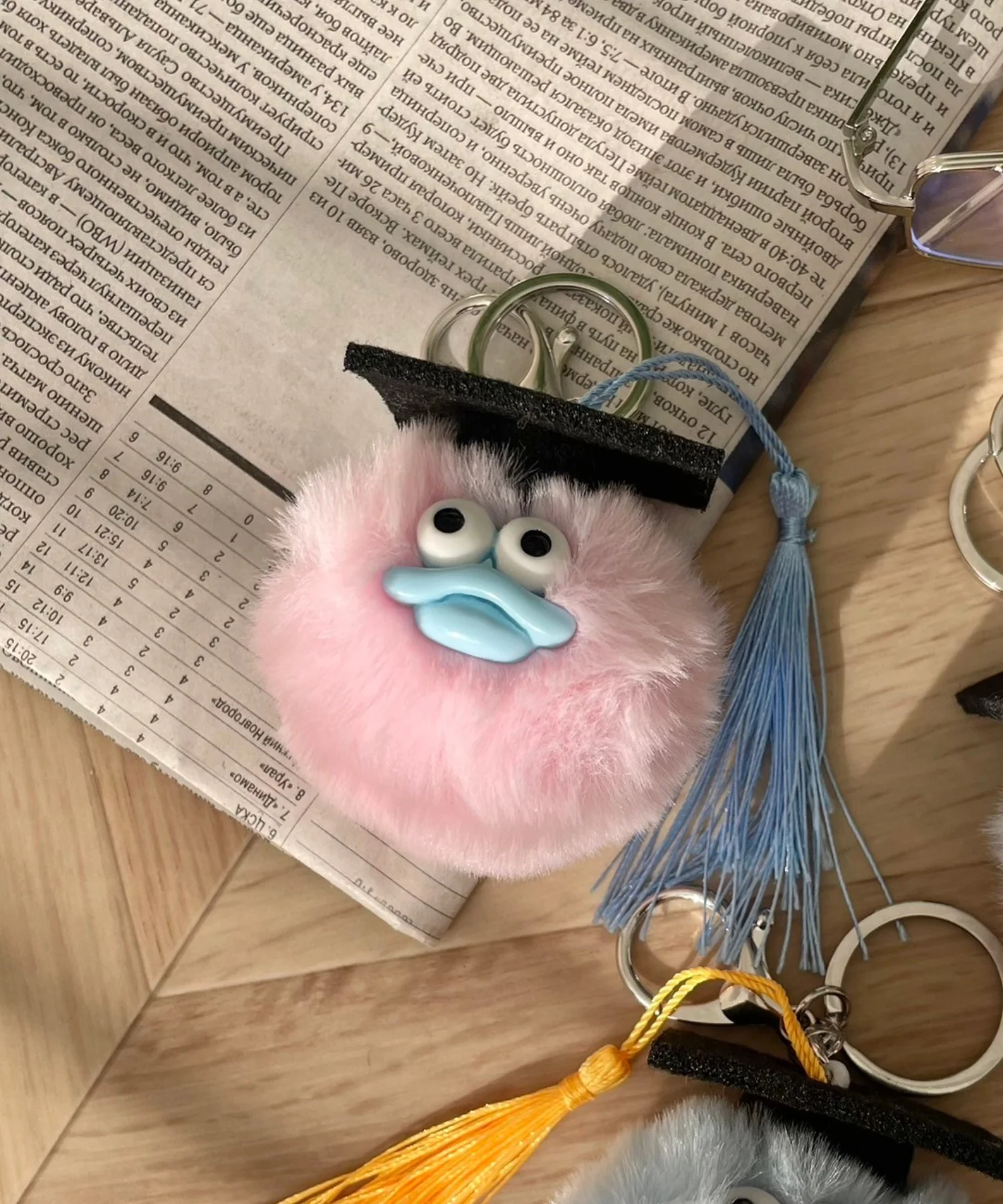 卒業おめおめモンスターぬいぐるみキーホルダー - Image 11