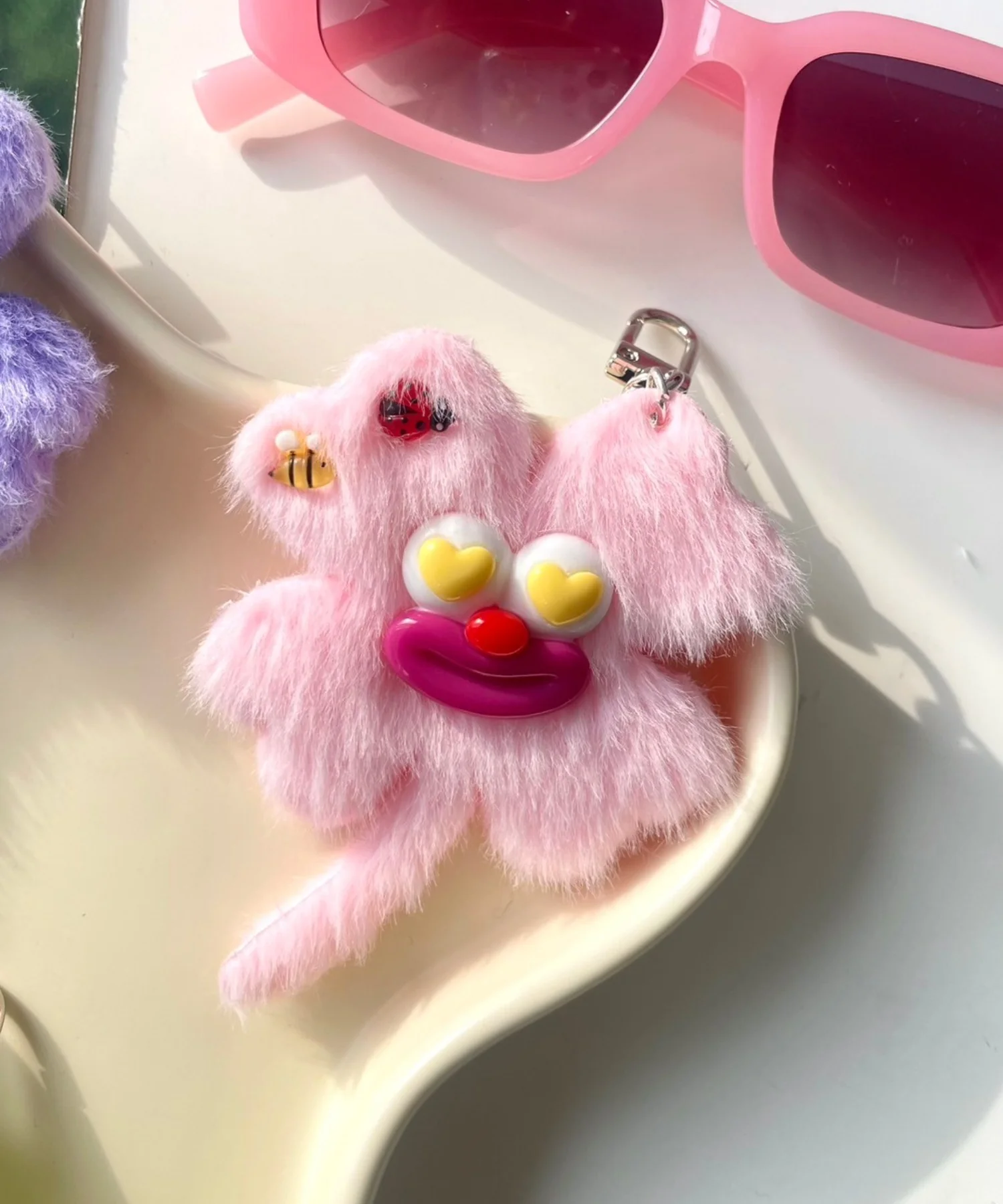 ハッピークローバーモンスターぬいぐるみキーホルダー - Image 10